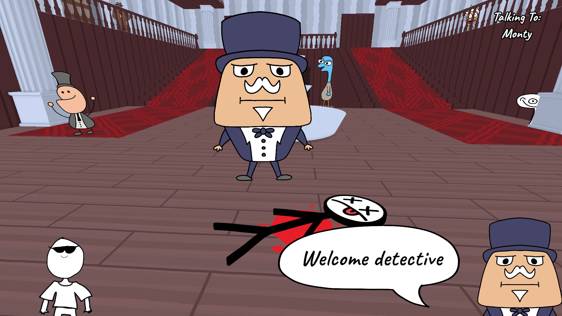 Murder at Monty's Mansion screenshot 1