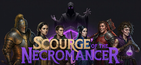 Cover art from Scourge of the Necromancer