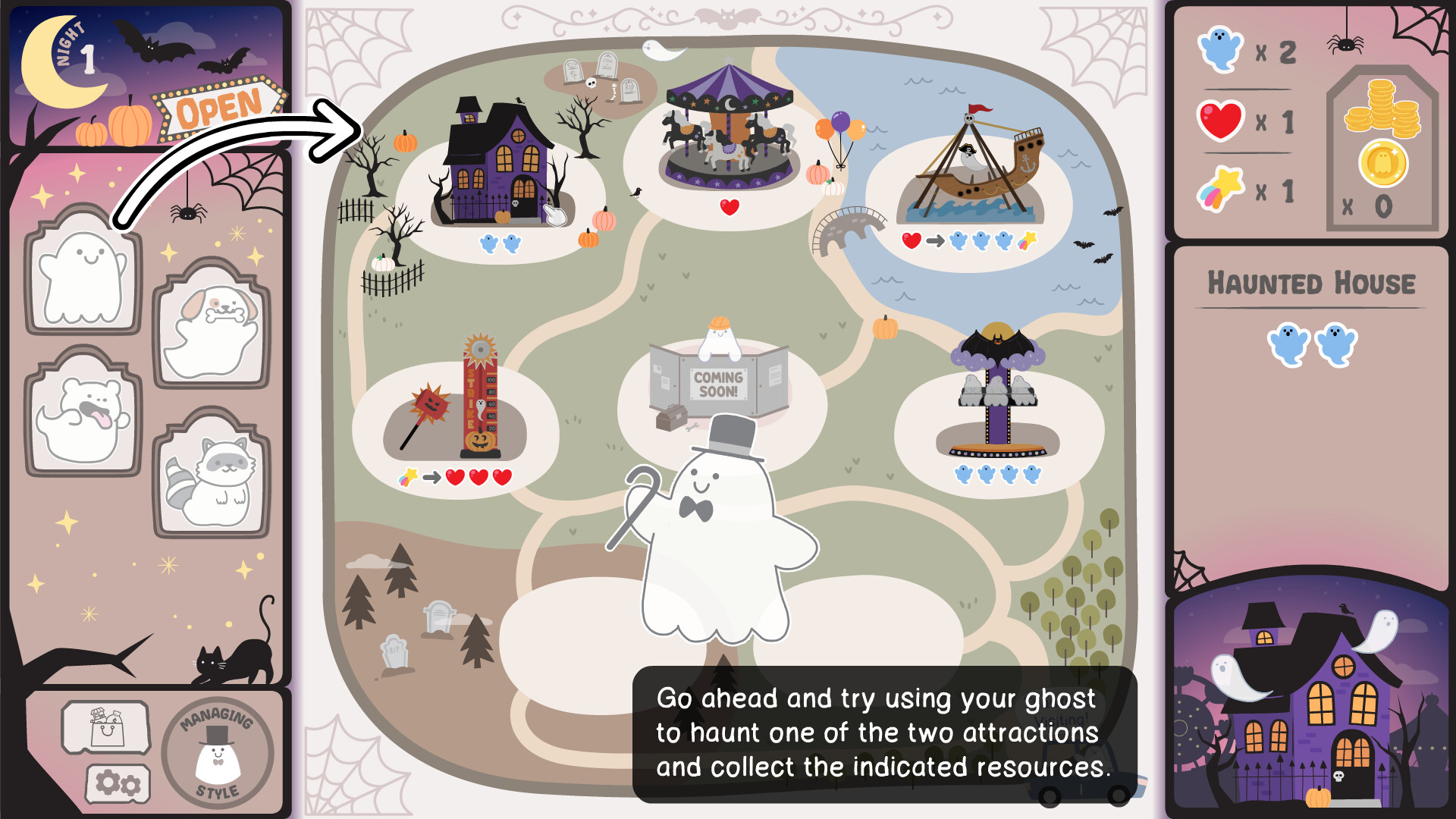 Haunted Attractions Inc. screenshot 3