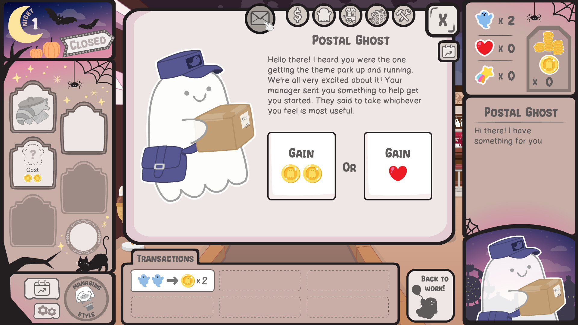 Haunted Attractions Inc. screenshot 5