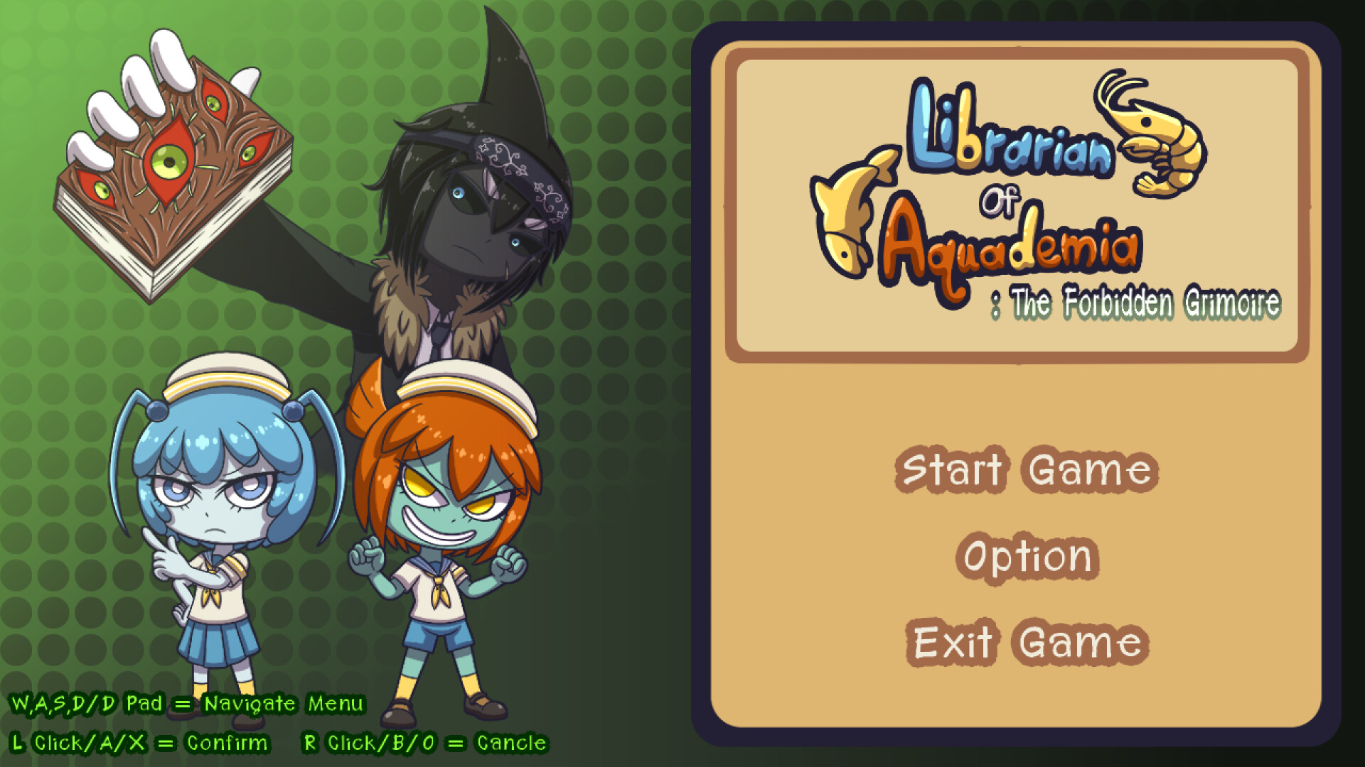 Librarian of Aquademia : The Forbidden Grimoire trailer