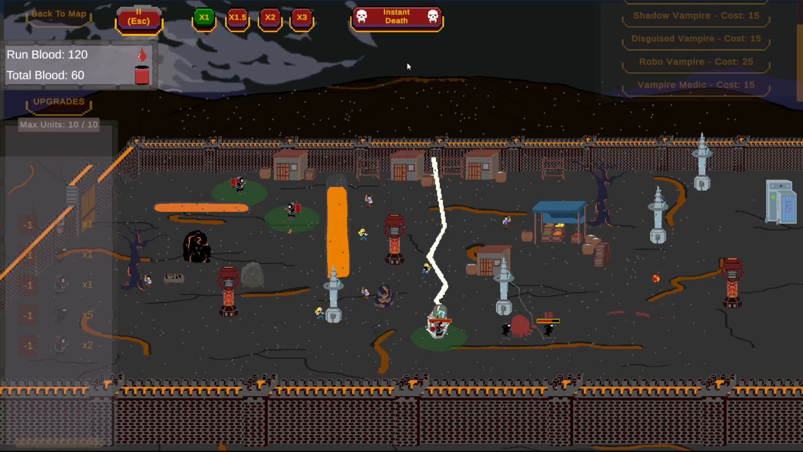 Vampire Invasion screenshot 2