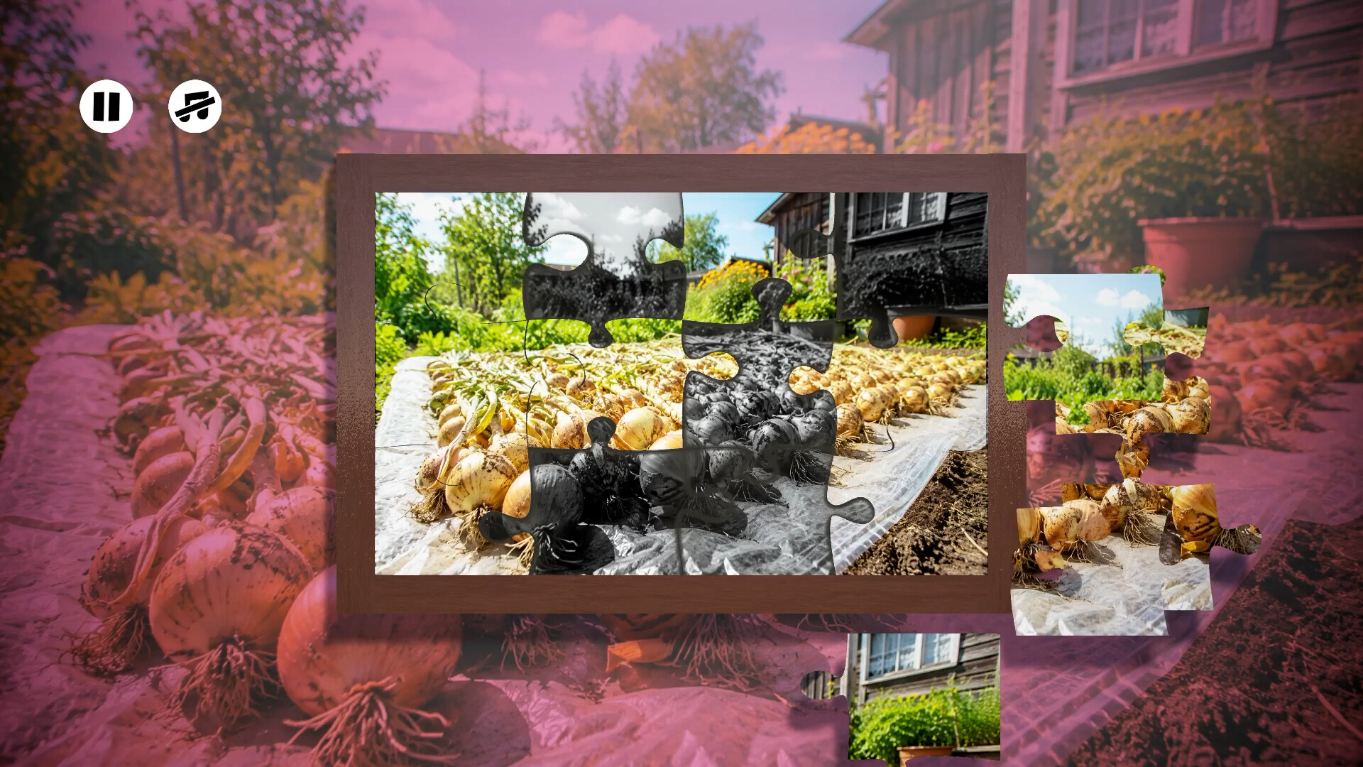 Puzzles: Vegetables screenshot 2