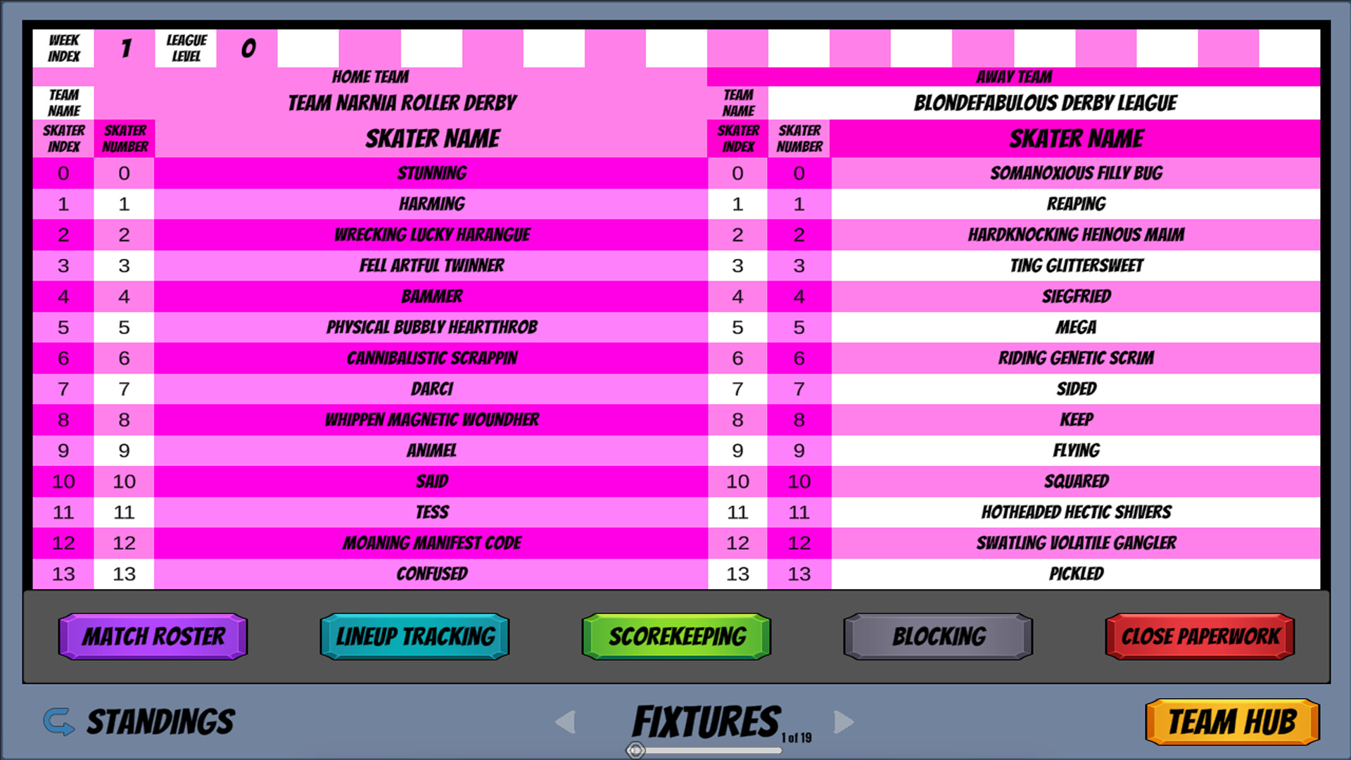 Roller Derby Manager screenshot 5