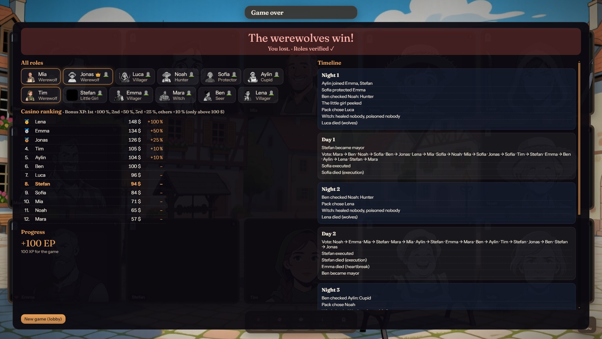 Werewolf Whispers screenshot 4