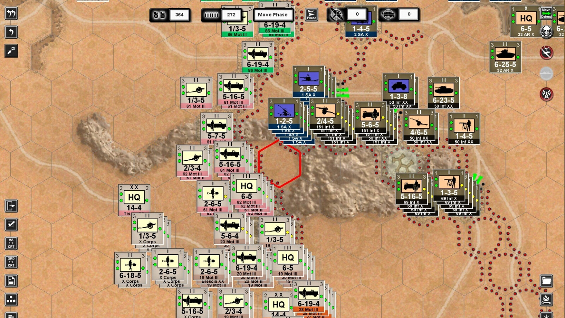 WEGO World War II: Desert War screenshot 5