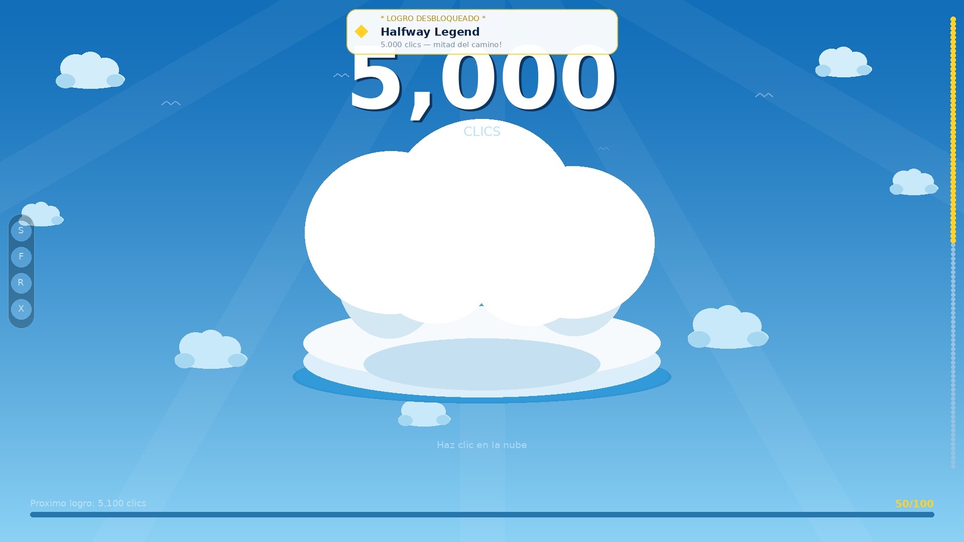 Cloud Clicker screenshot 3