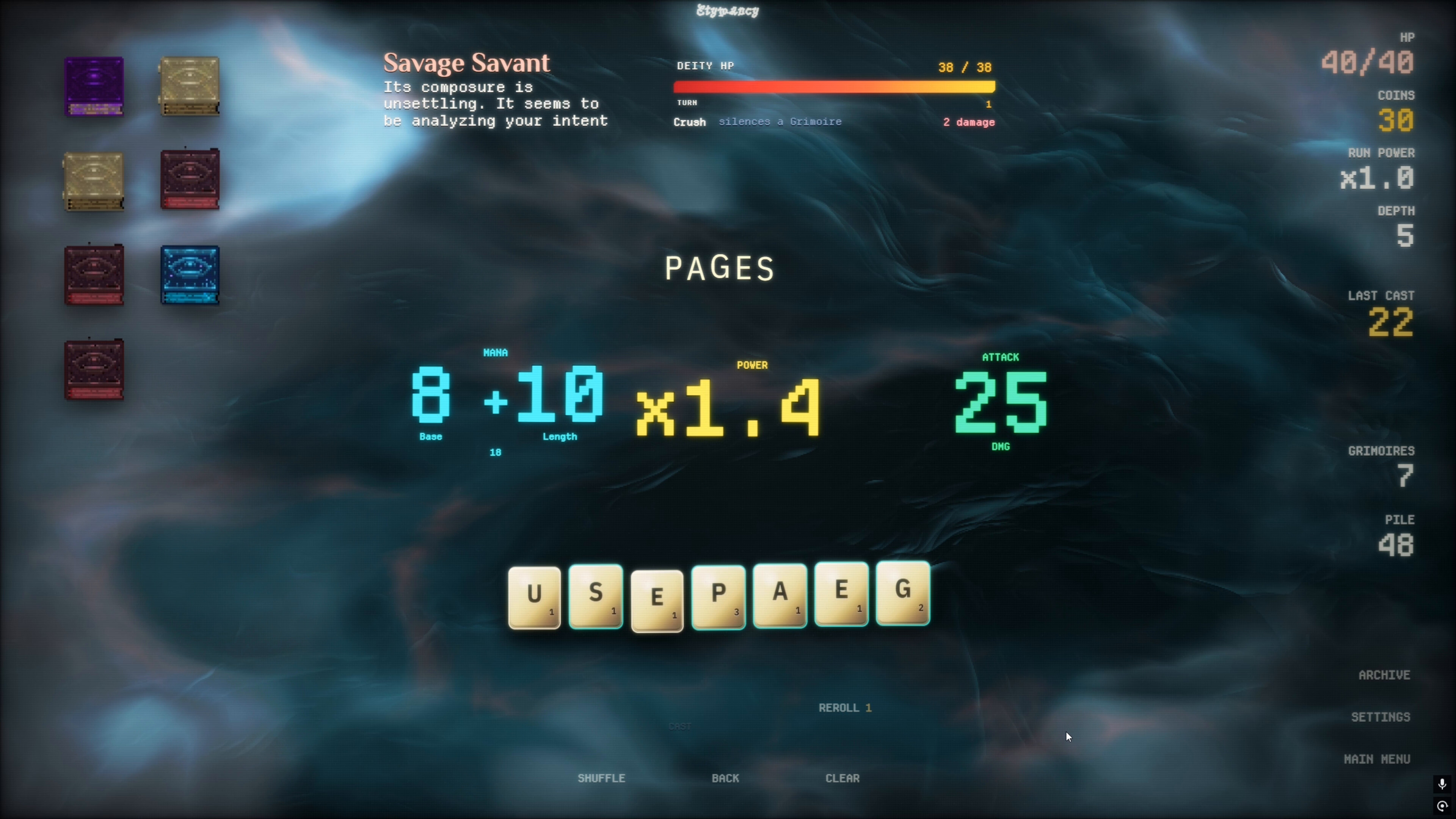 Etymancy screenshot 5