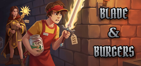 Cover art from Blade & Burgers