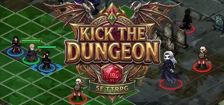 Cover art from Kick The Dungeon