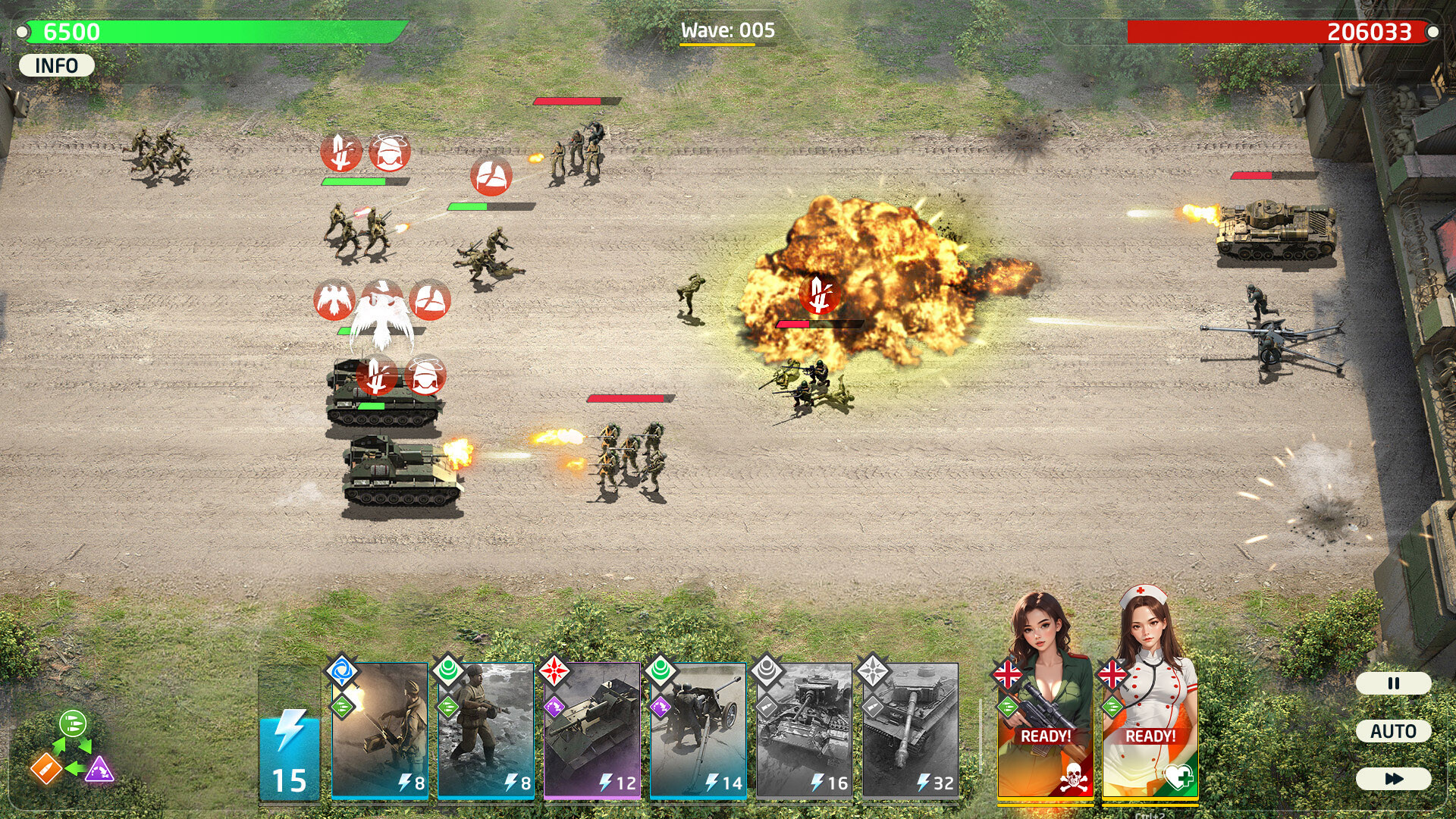 Babes and Battles screenshot 2