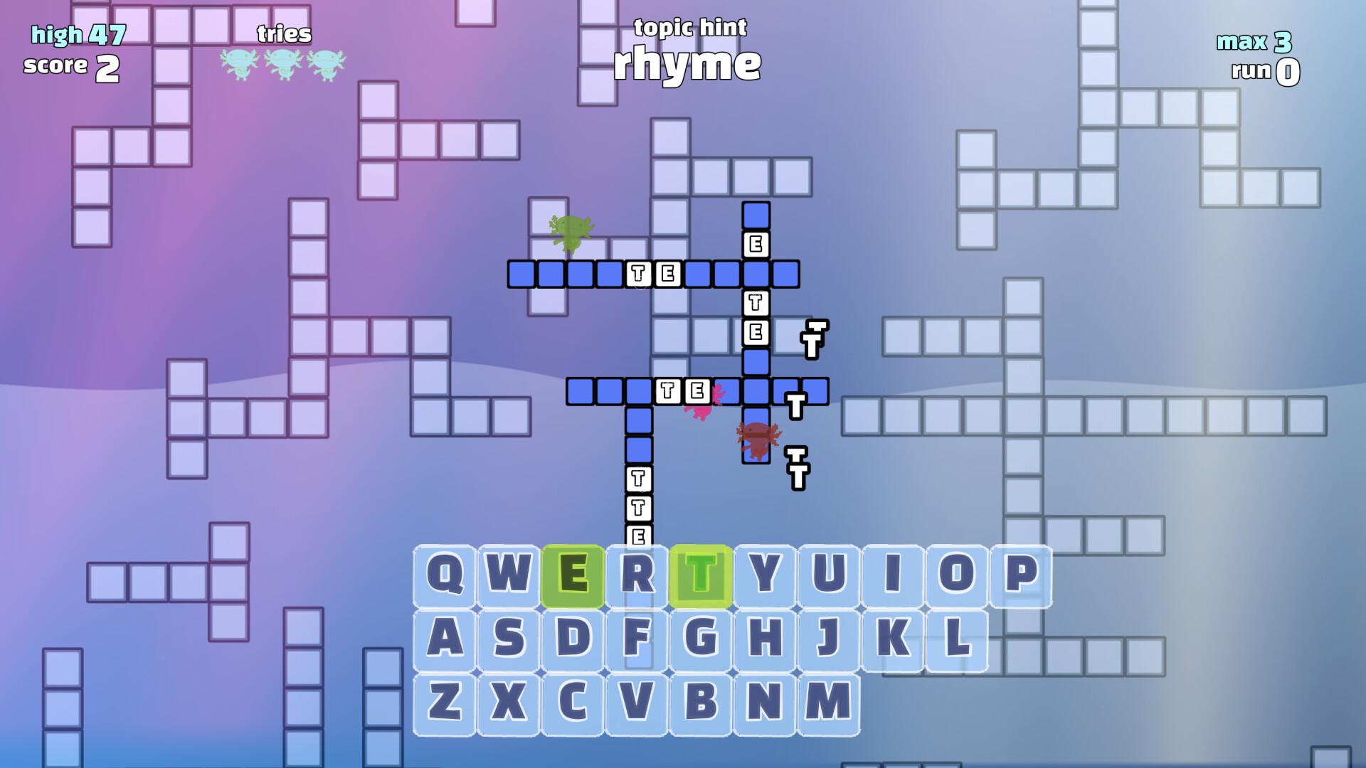 Lexilotl: Crossword Puzzle Run screenshot 5