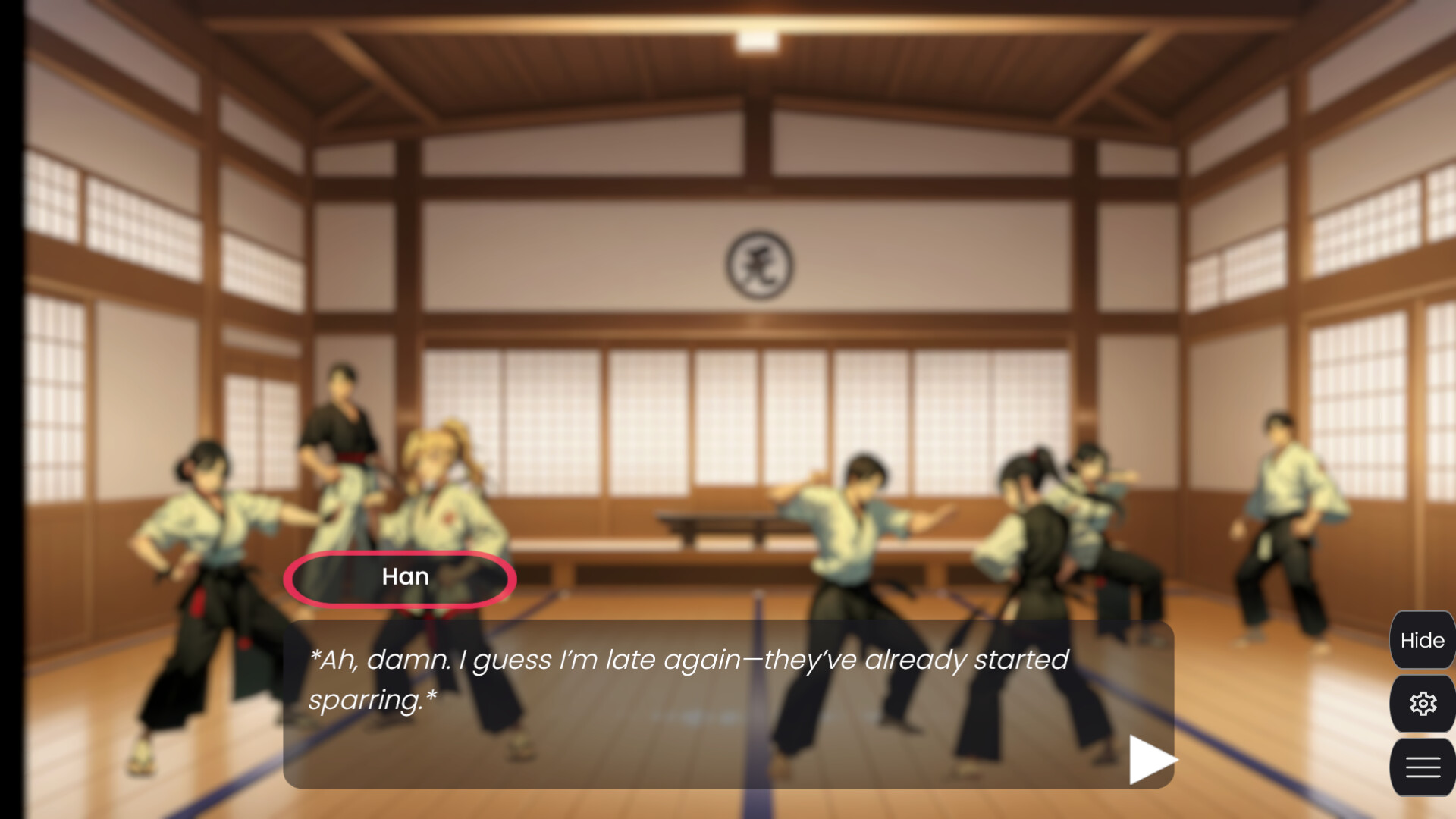 Under Her Command - Femdom Visual Novel screenshot 3