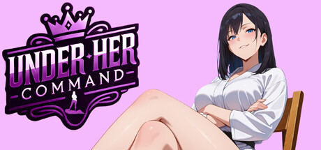 Cover art from Under Her Command - Femdom Visual Novel
