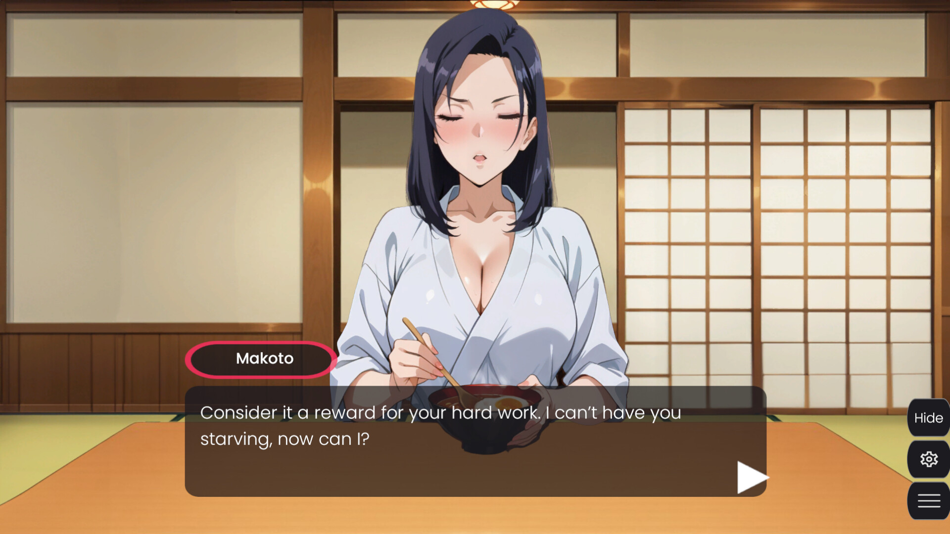 Under Her Command - Femdom Visual Novel screenshot 2