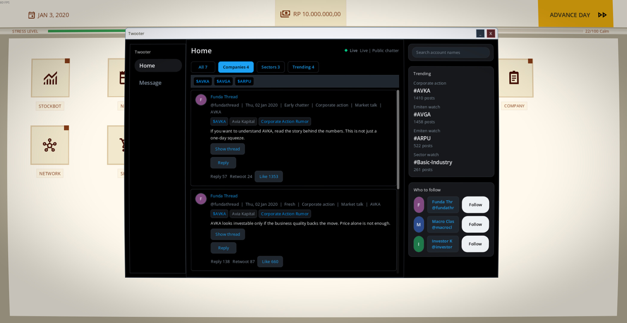 Buy High Sell Low: Stock Trading Simulator screenshot 5