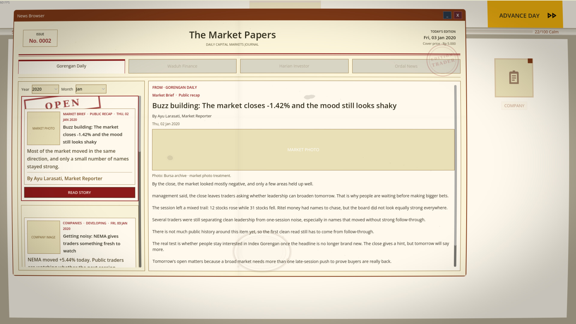 Buy High Sell Low: Stock Trading Simulator screenshot 4