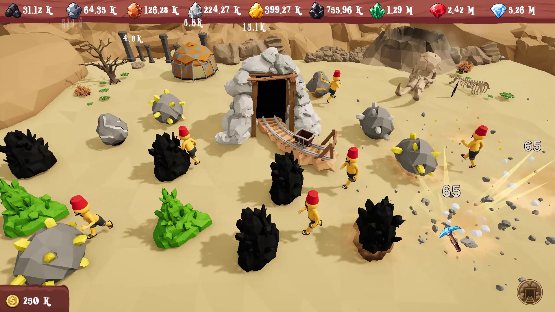 A Game About Clicking A Rock screenshot 2
