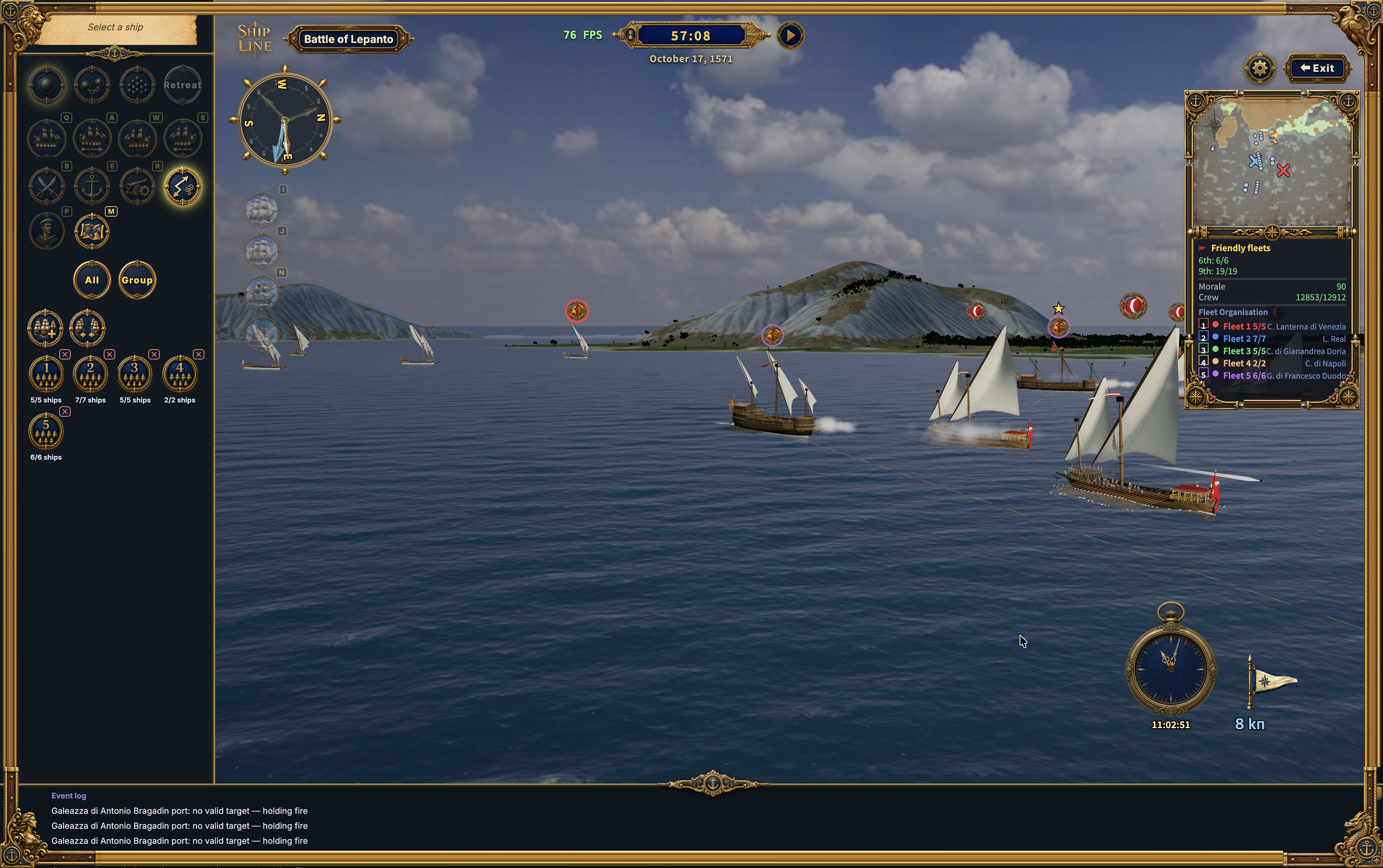 Ship of the line screenshot 3
