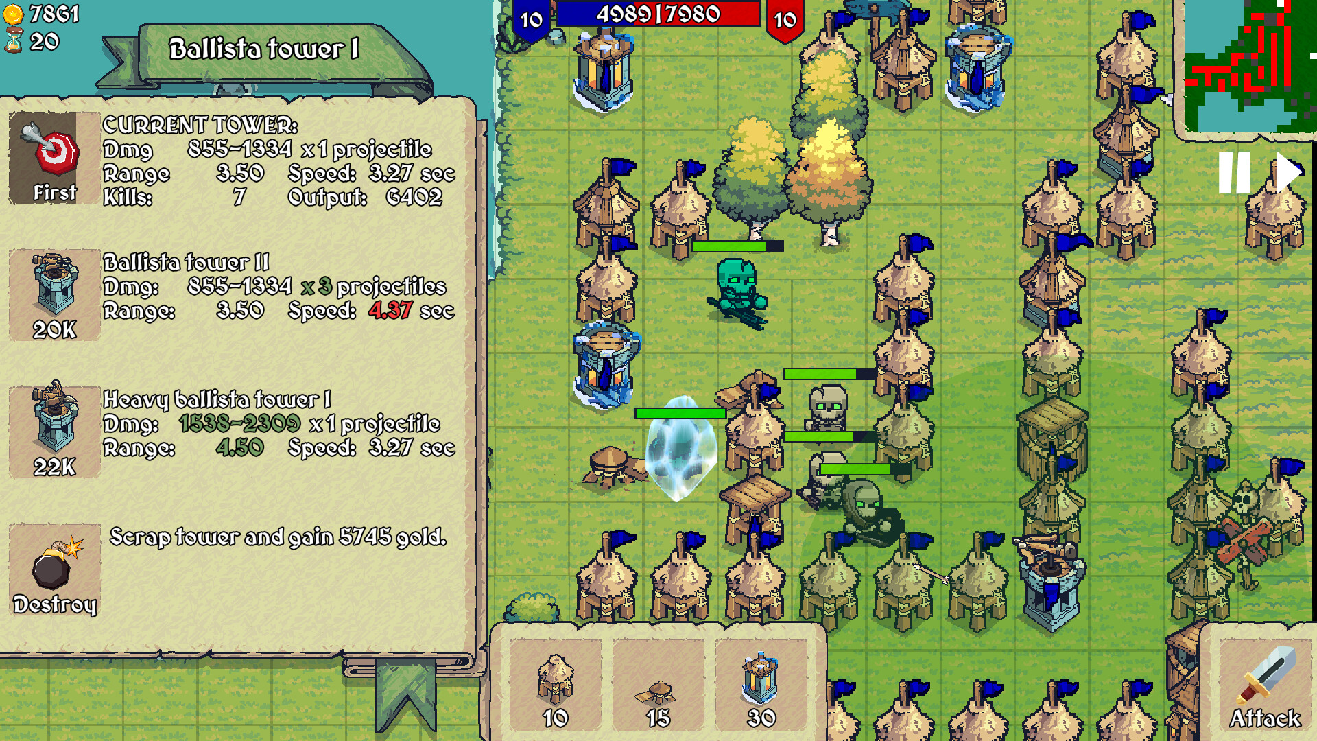 Tower Defence: Back to the roots 2 screenshot 2