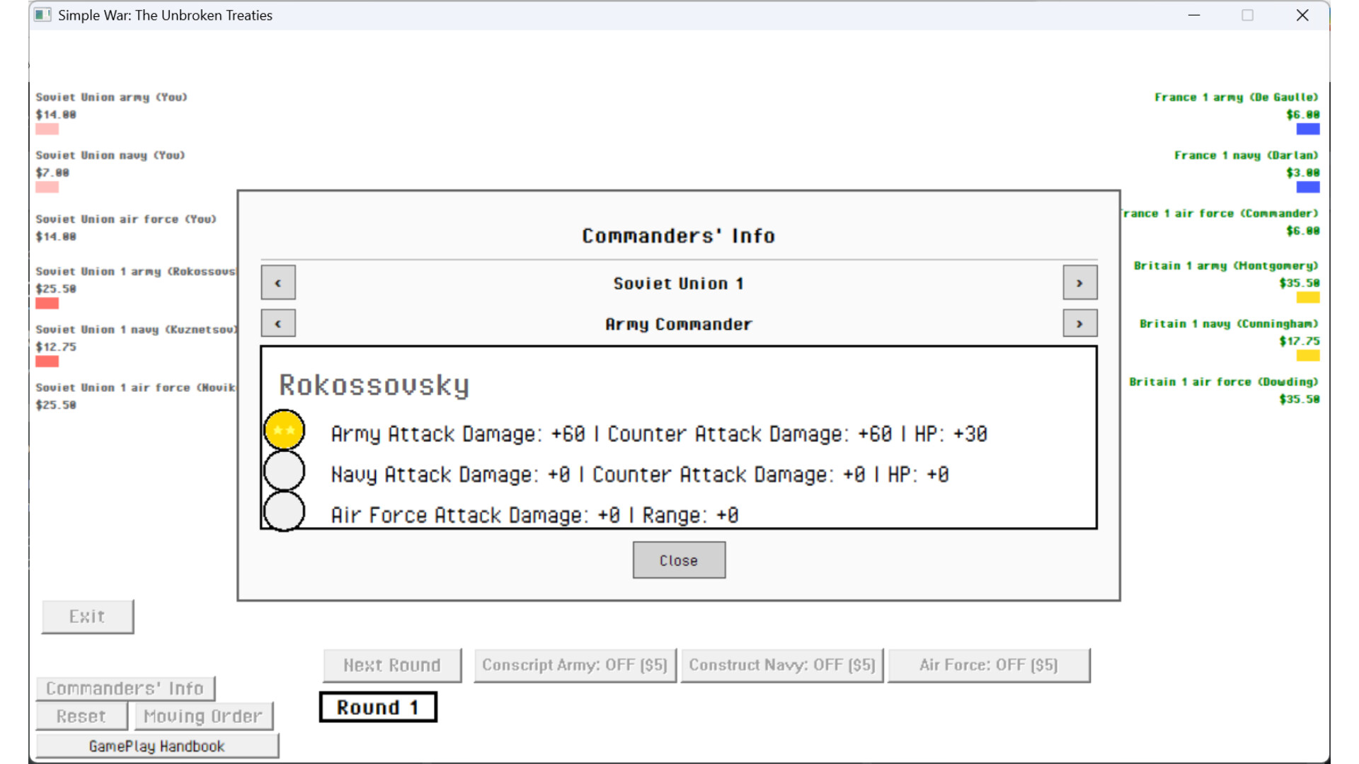 Simple War: The Unbroken Treaties screenshot 4