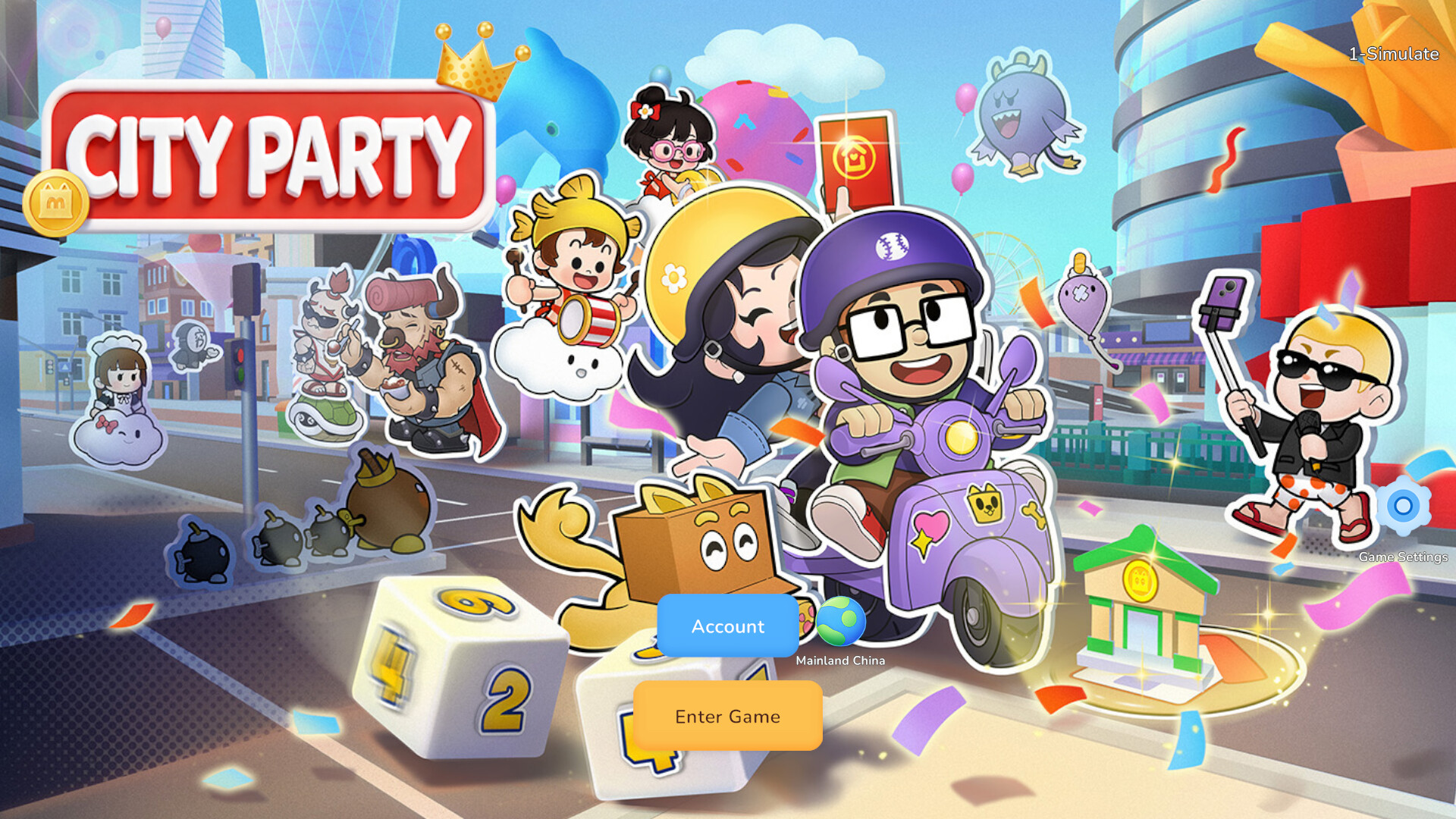 City Party trailer