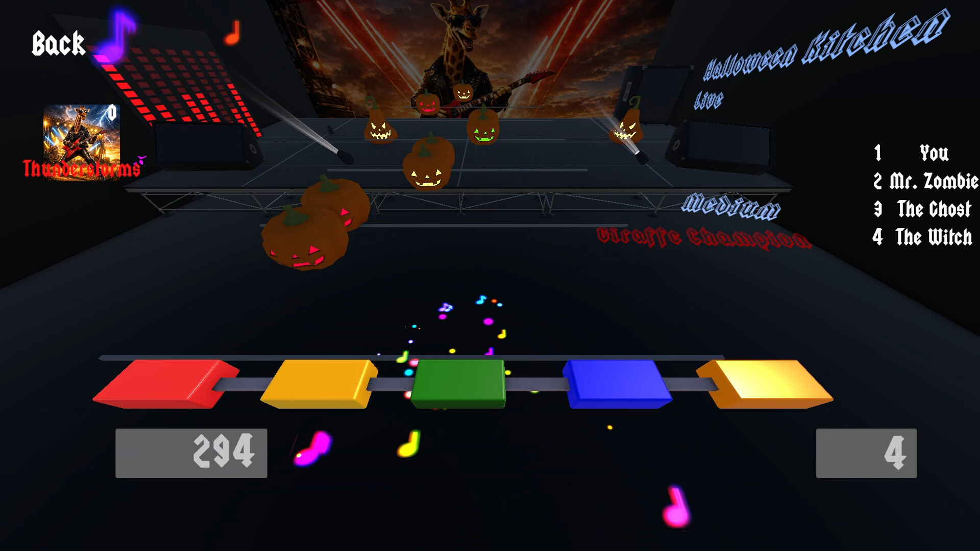 Giraffe Champion 3: Halloween Party & The Ghost Guitar screenshot 2