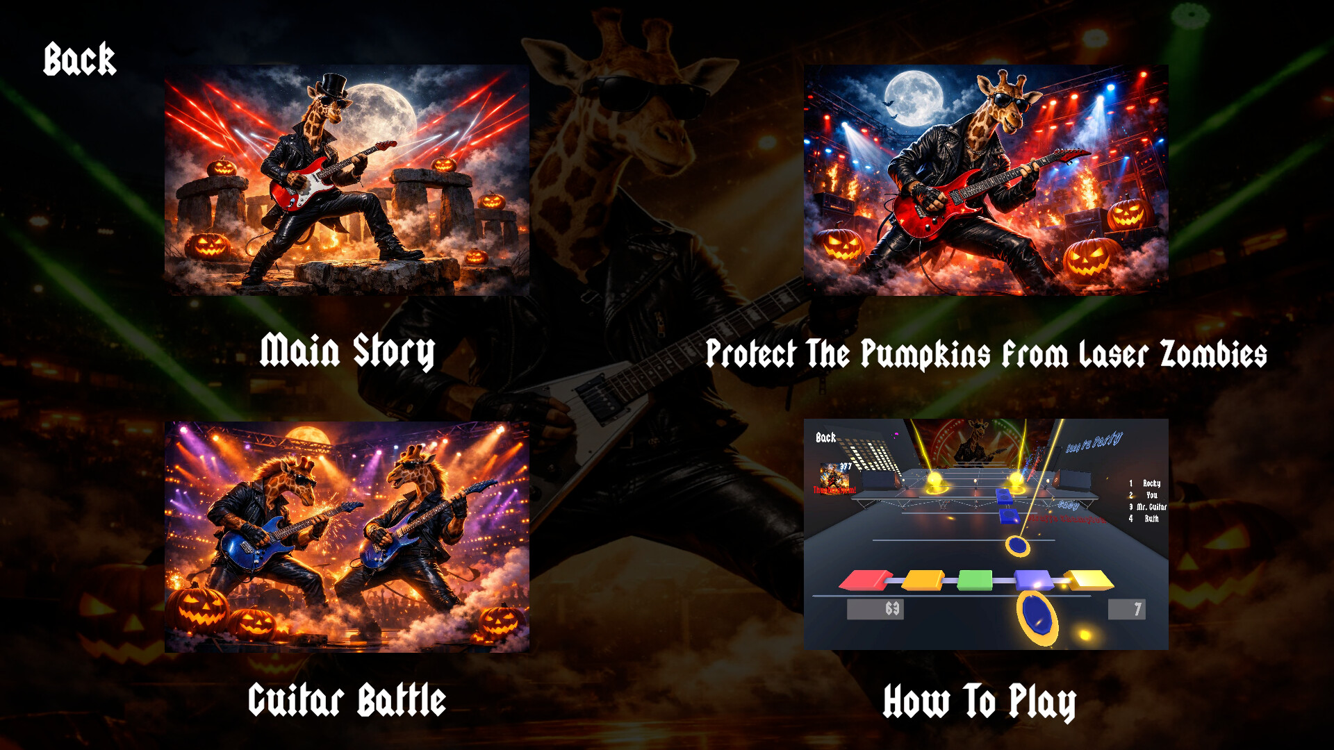 Giraffe Champion 3: Halloween Party & The Ghost Guitar screenshot 4
