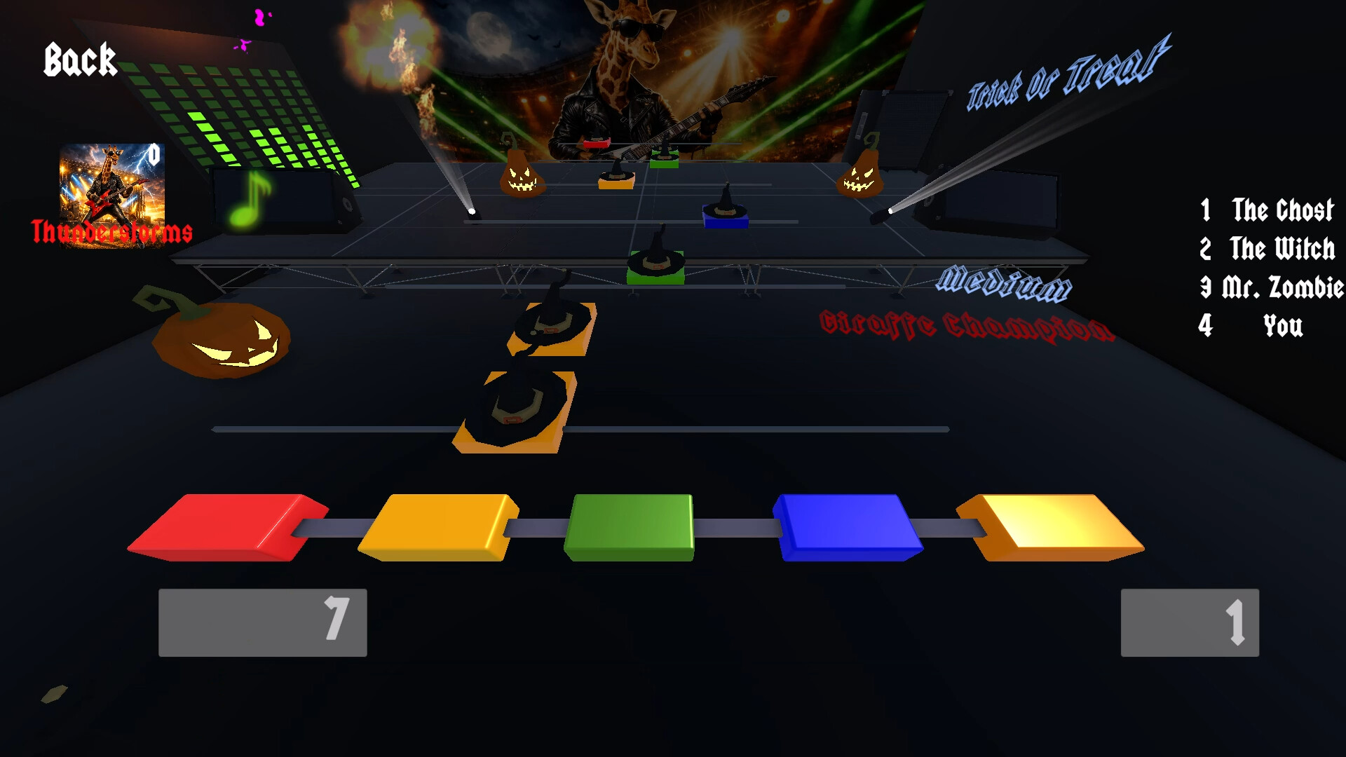 Giraffe Champion 3: Halloween Party & The Ghost Guitar screenshot 3
