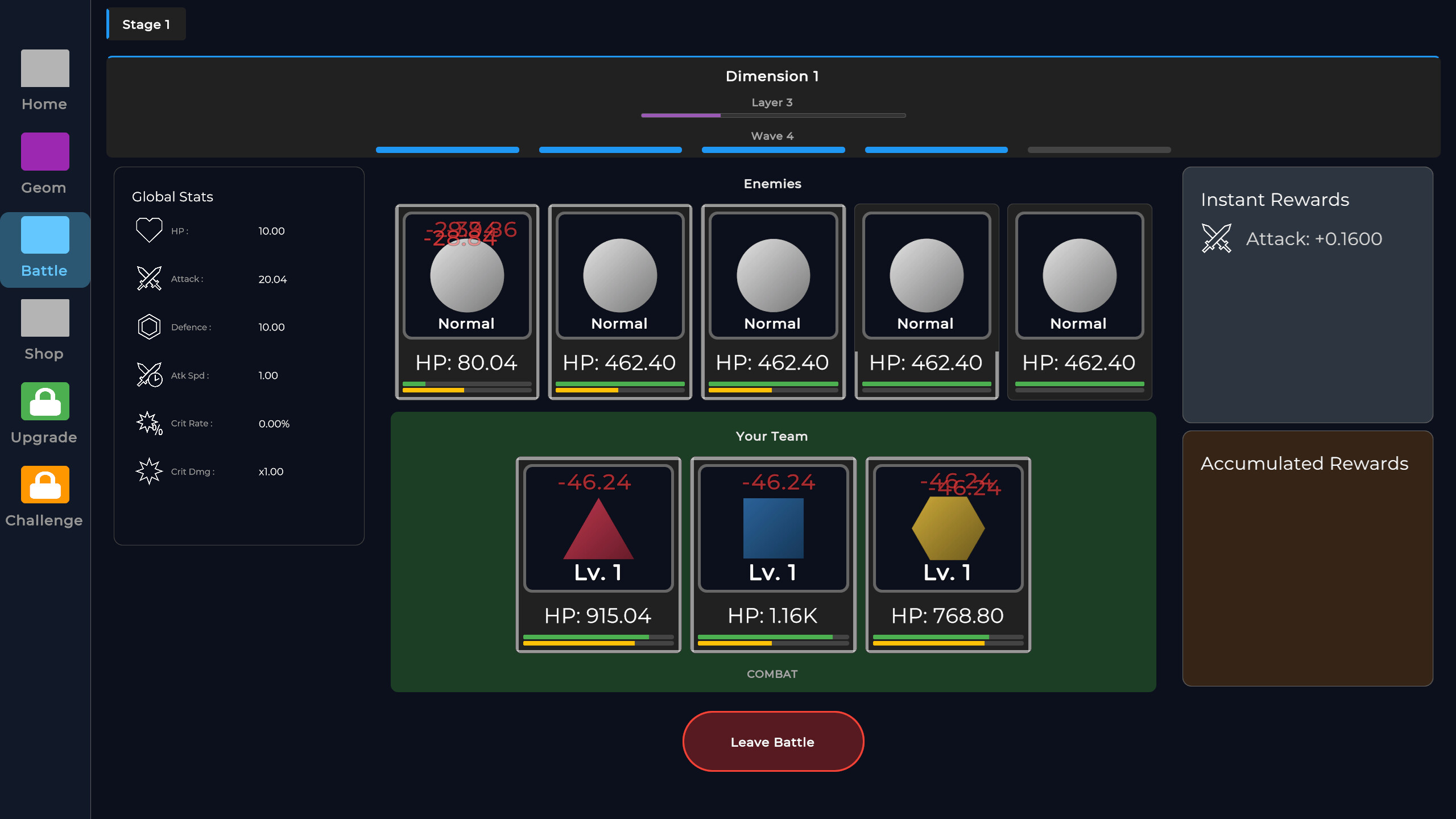 Idle Polygon screenshot 2