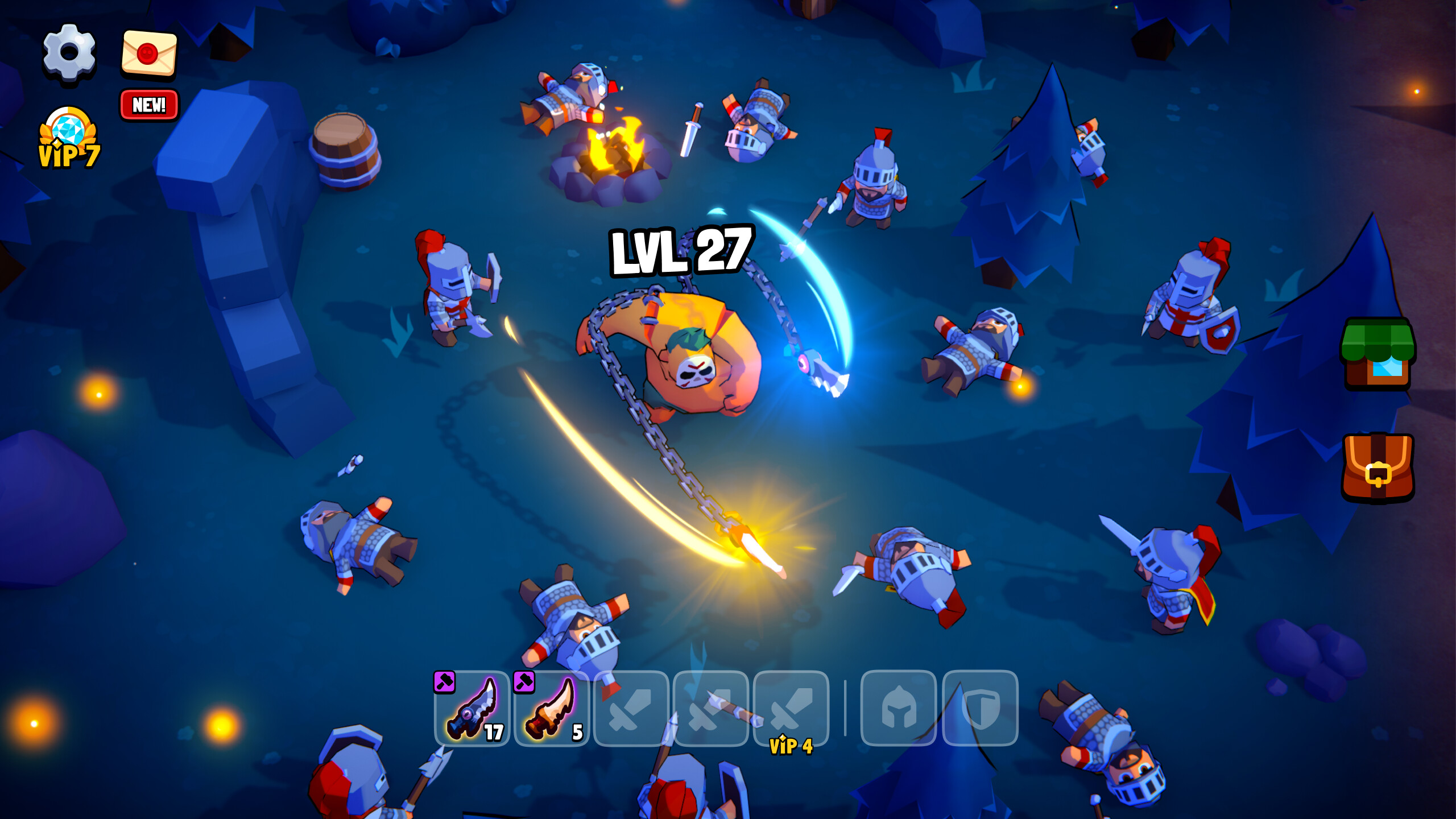 Butcher hero: hook'n'chew RPG screenshot 5