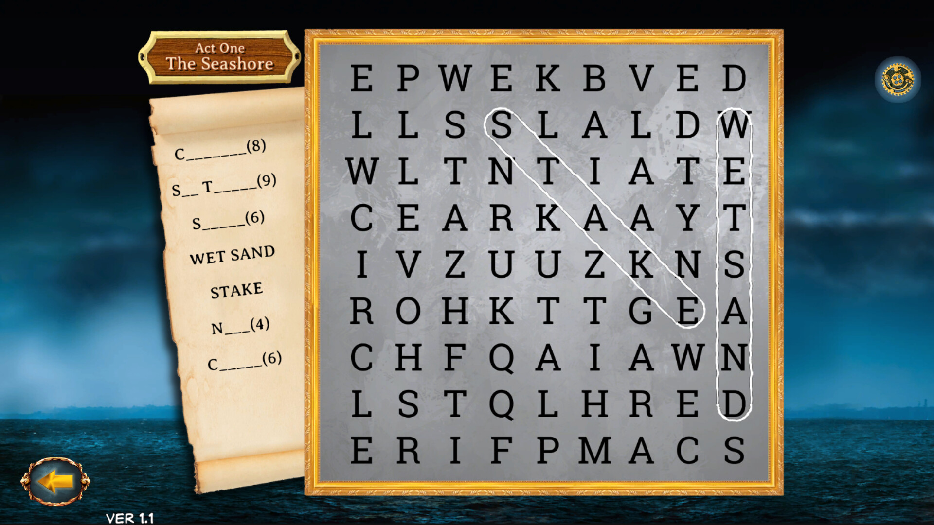 Wordventures: The Vampire Pirate screenshot 2