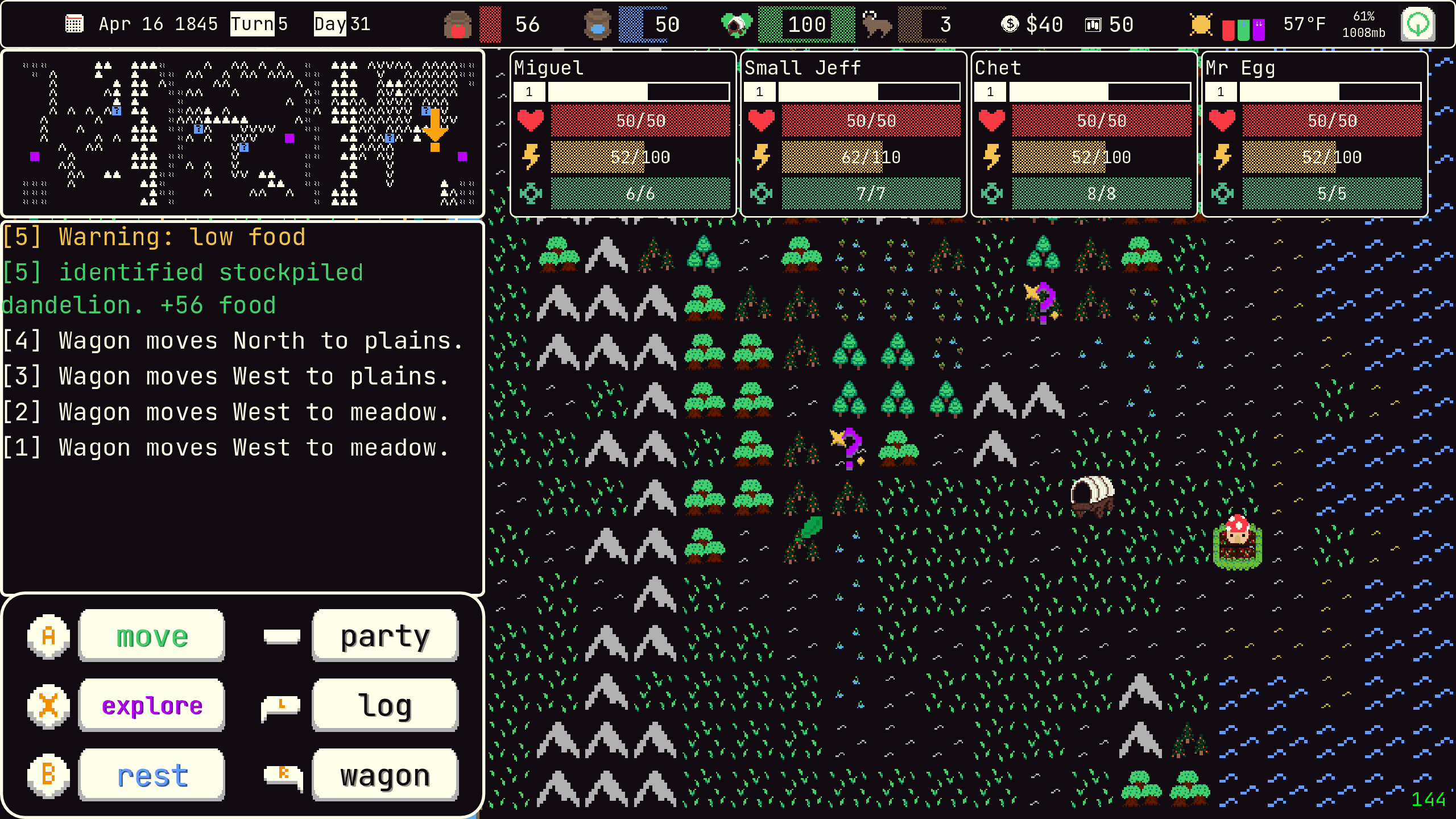 Rogue Trail screenshot 1