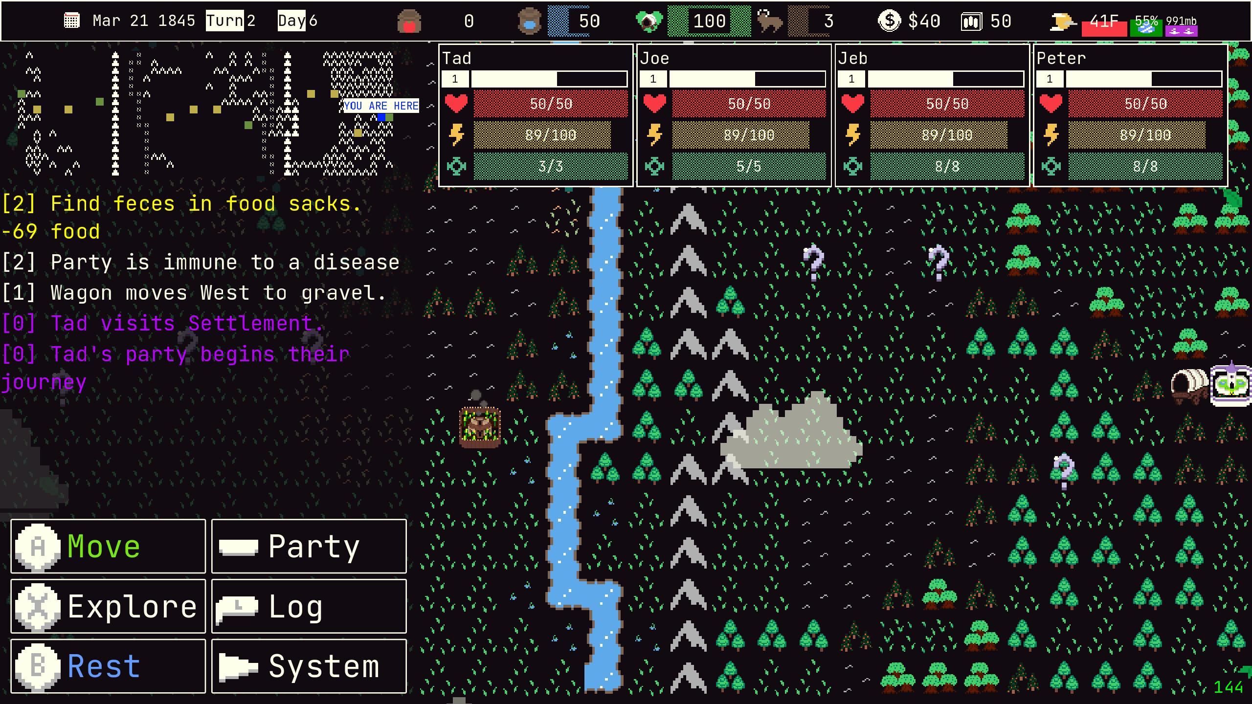 Rogue Trail screenshot 1