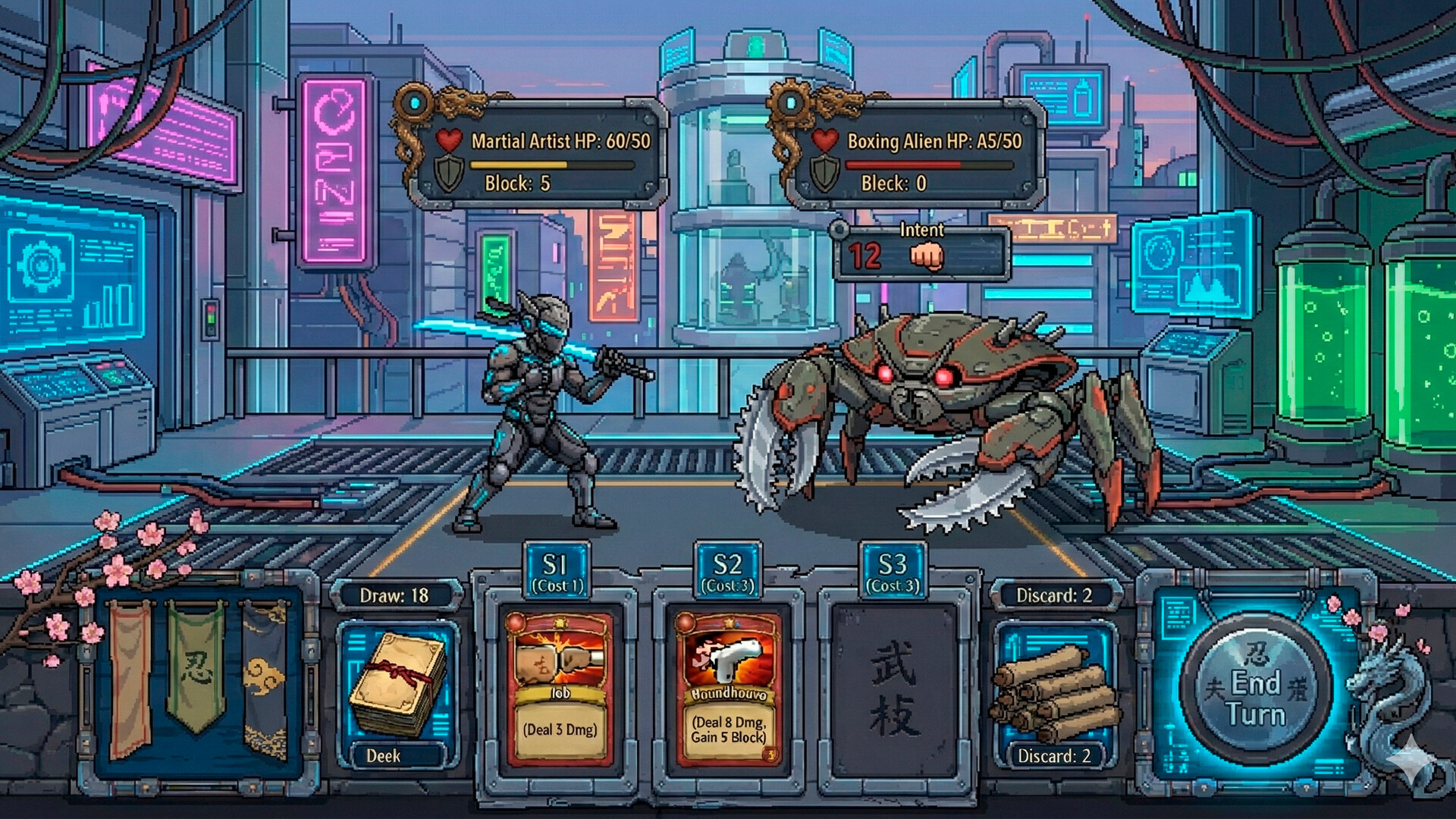 Kung-Fu Space Fighters screenshot 2