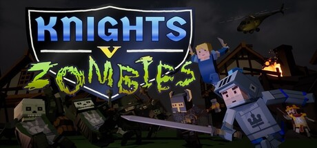 Cover art from Knights v Zombies