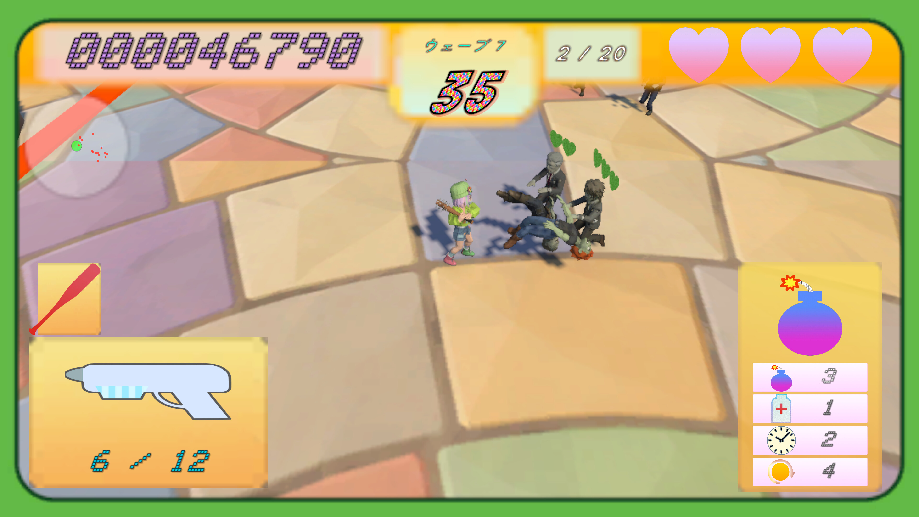 POPPER GIRL VS ZOMBIES screenshot 3