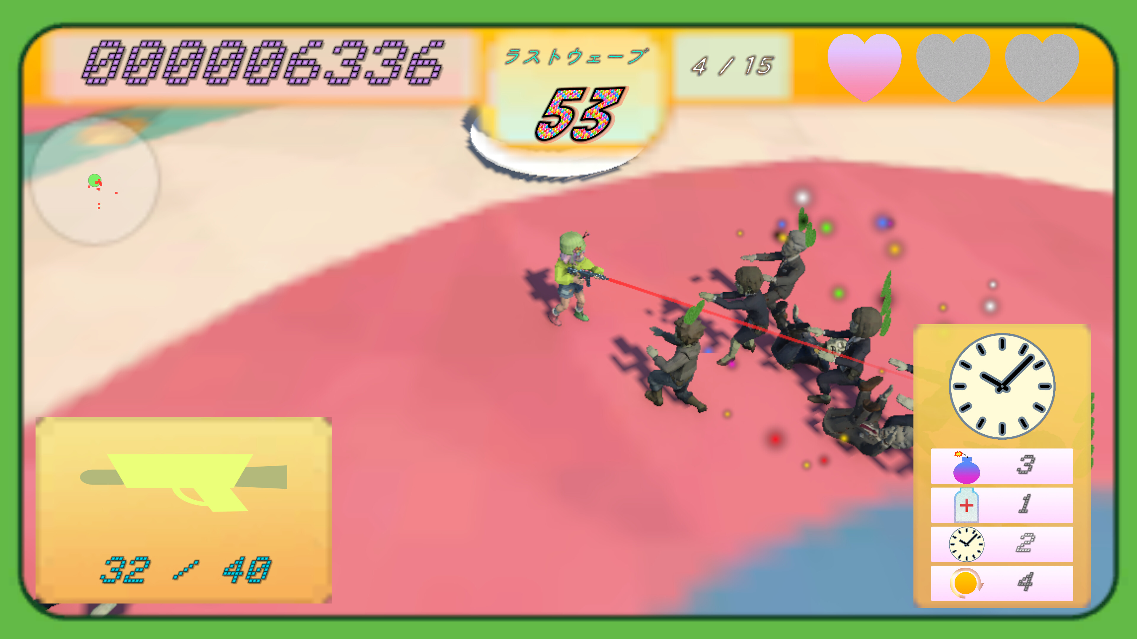 POPPER GIRL VS ZOMBIES screenshot 2