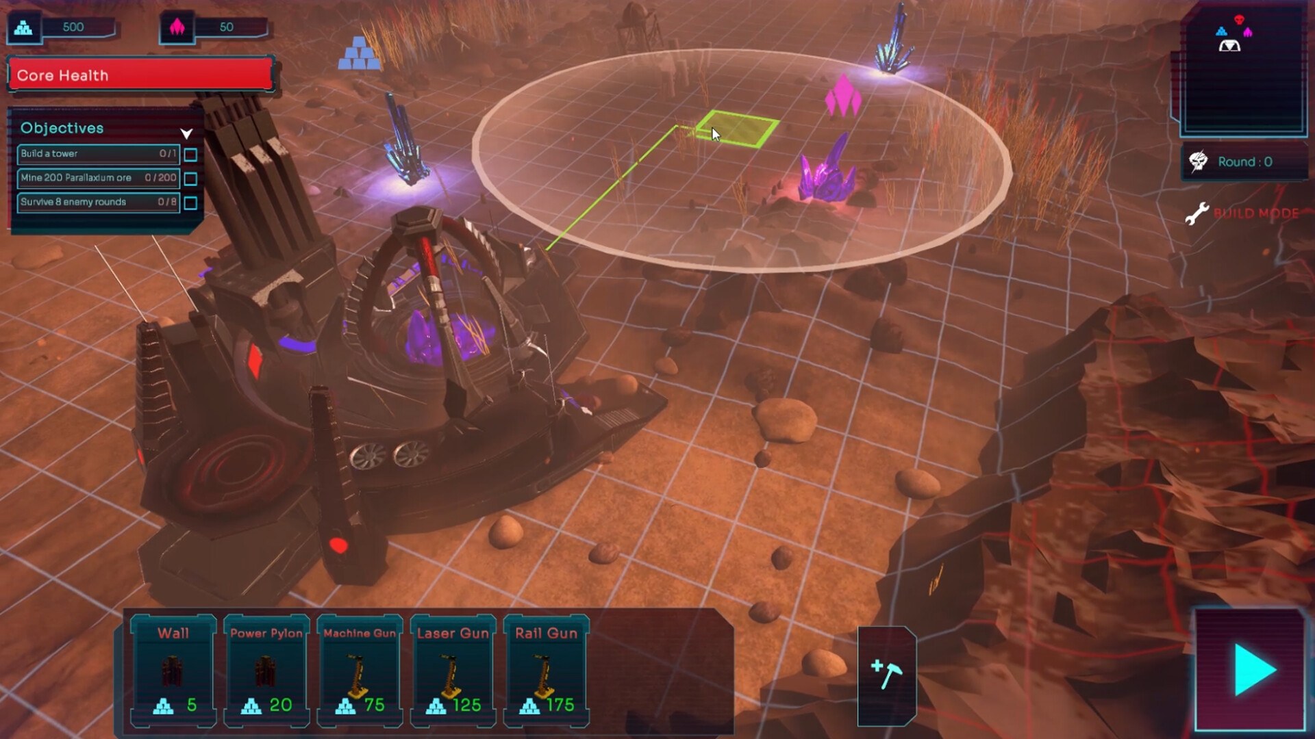 Parallax Blue screenshot 3