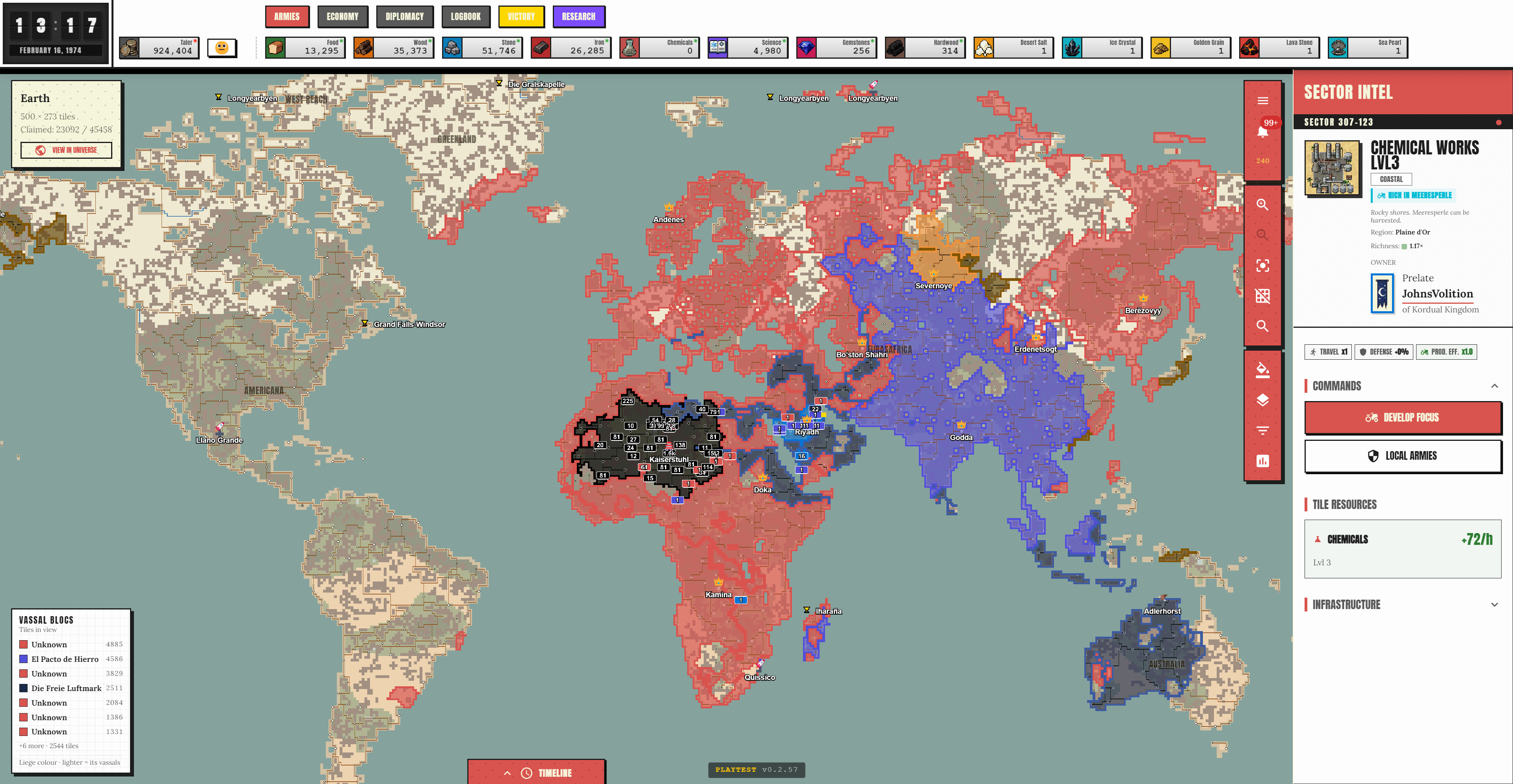 Worldkampf '72 screenshot 2