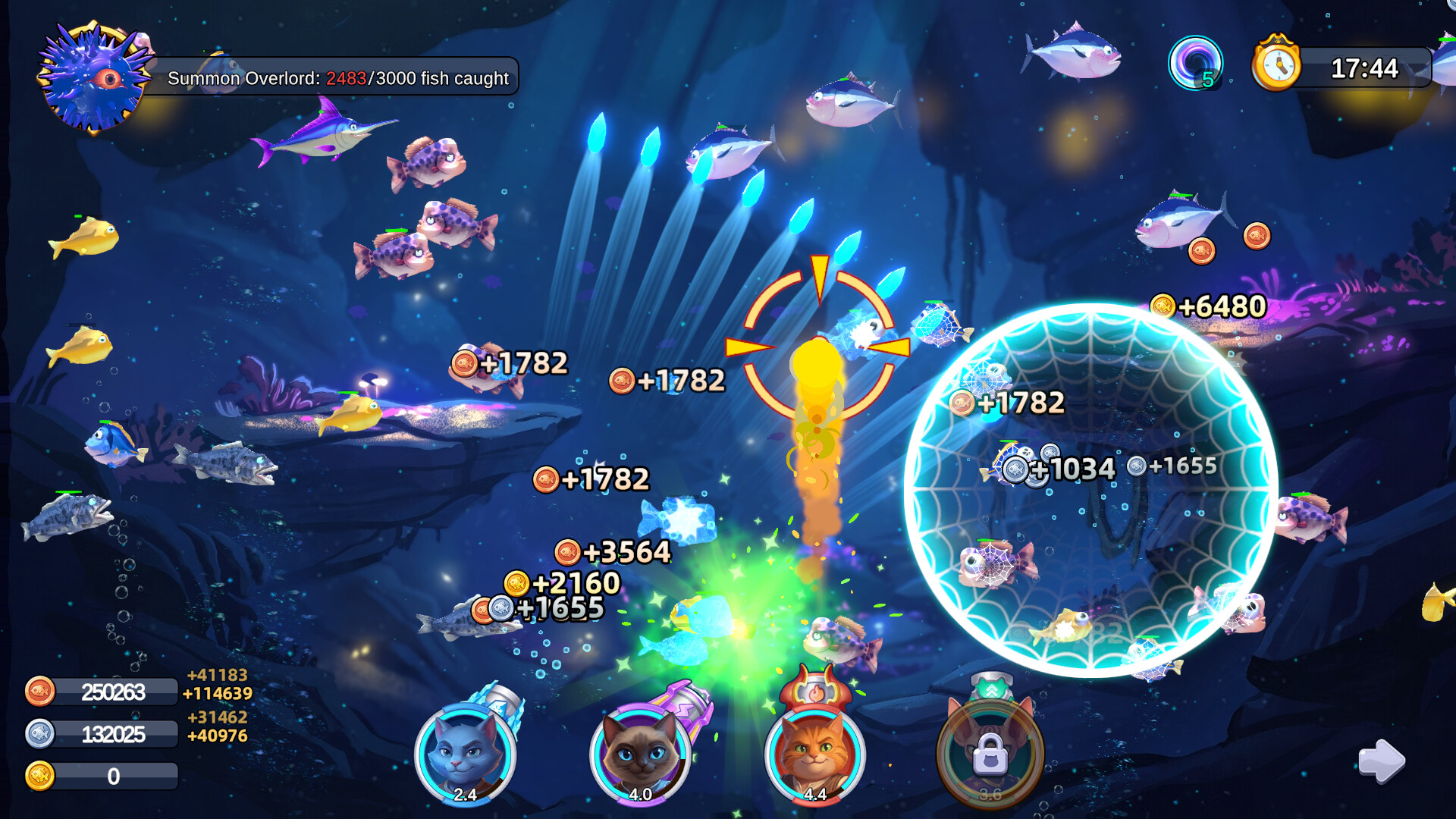Meow Squad: Incremental Fishing screenshot 3