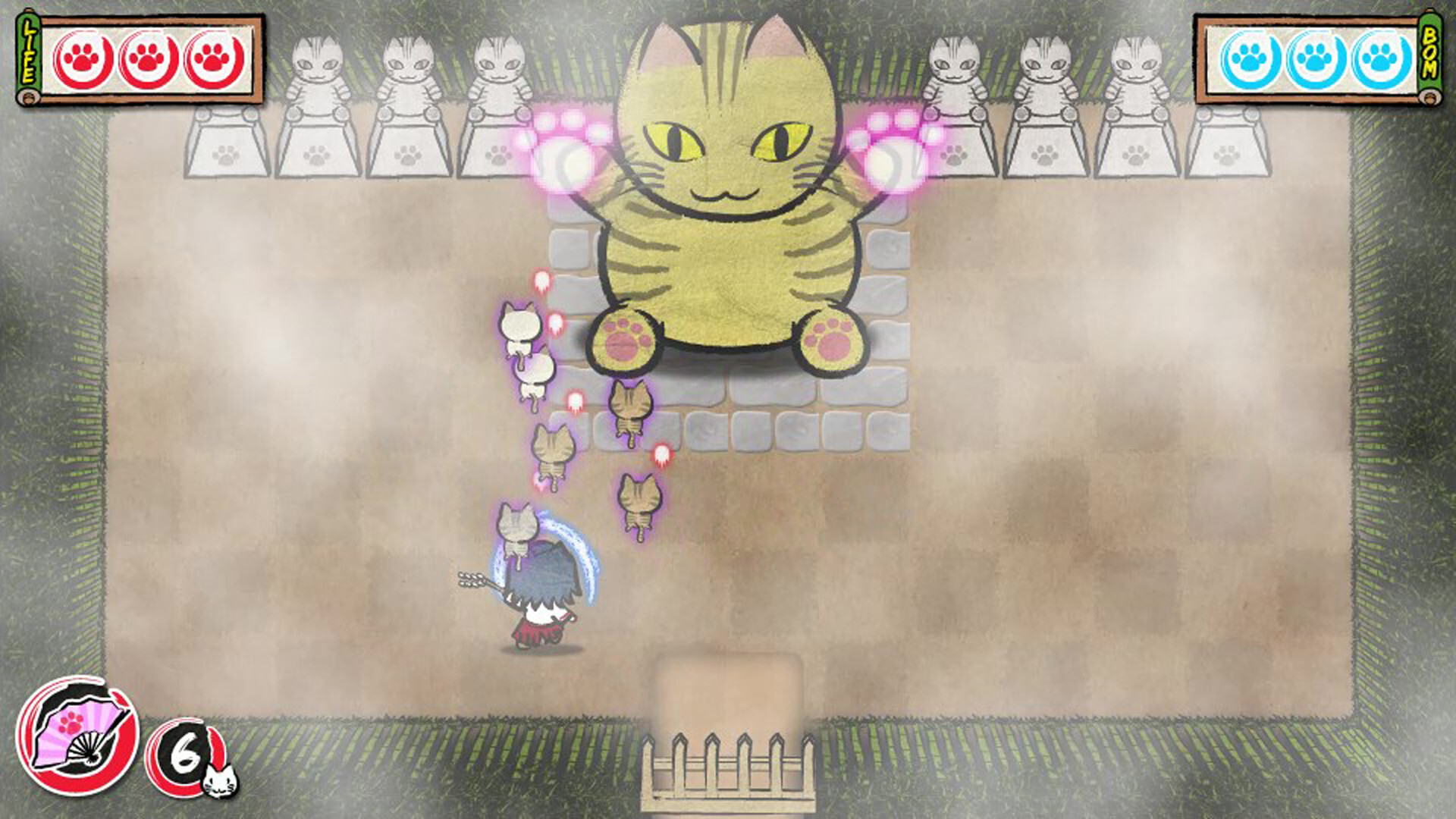 ねこ巫女怪猫仕置ノ絵巻 -Neko Miko Kaibyo Shioki no Emaki- screenshot 3