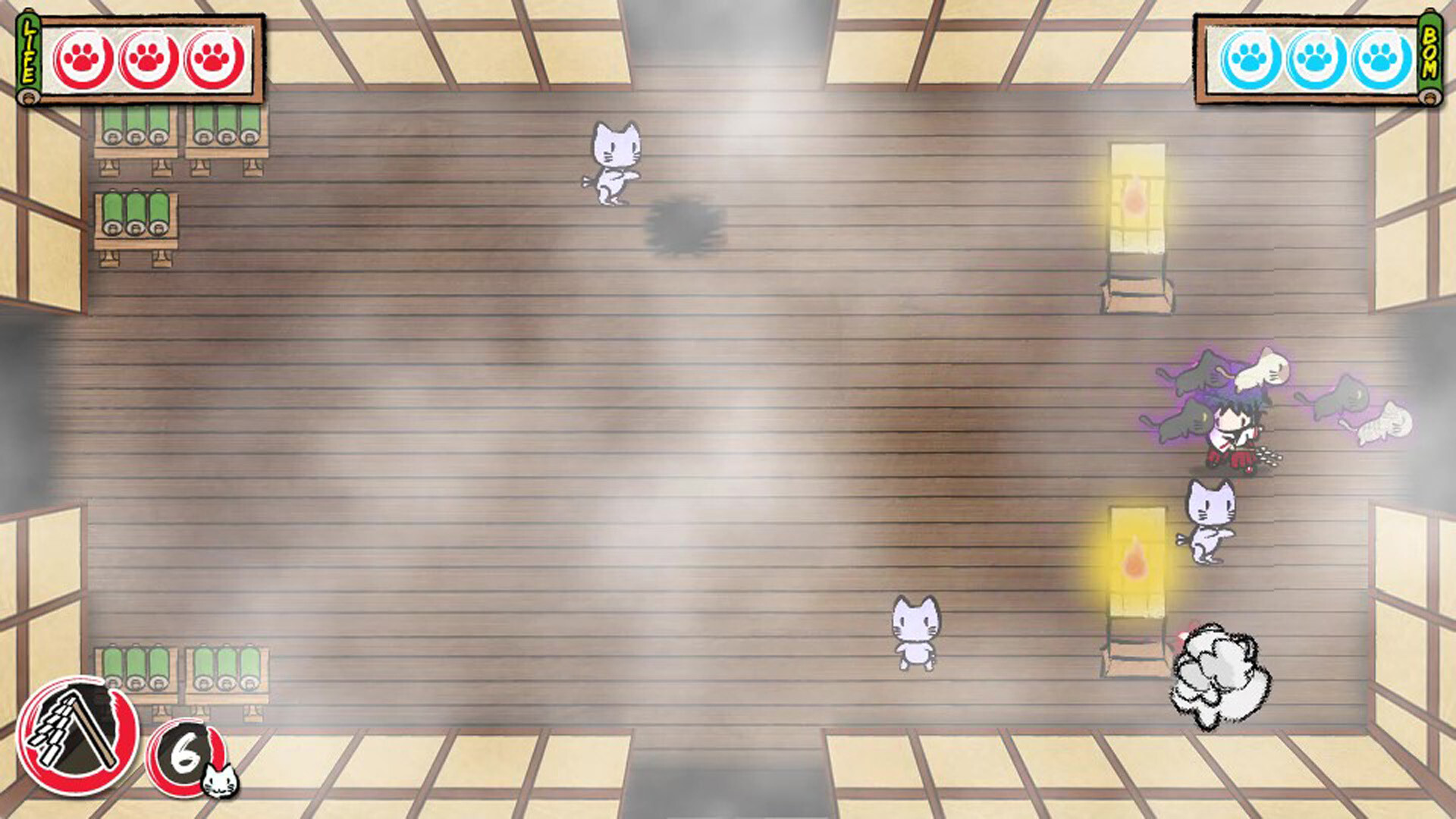 ねこ巫女怪猫仕置ノ絵巻 -Neko Miko Kaibyo Shioki no Emaki- screenshot 5