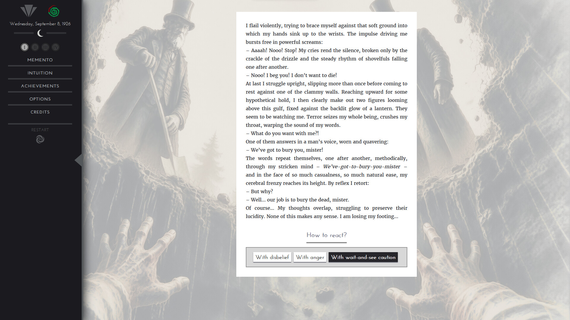 Maximilien — A Psychological Horror Interactive Novel trailer