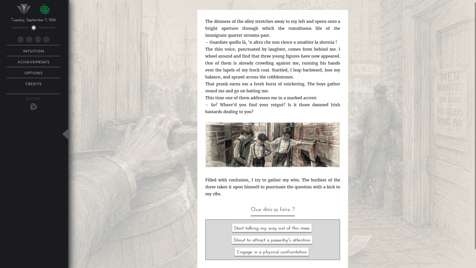 Maximilien — A Psychological Horror Interactive Novel screenshot 5