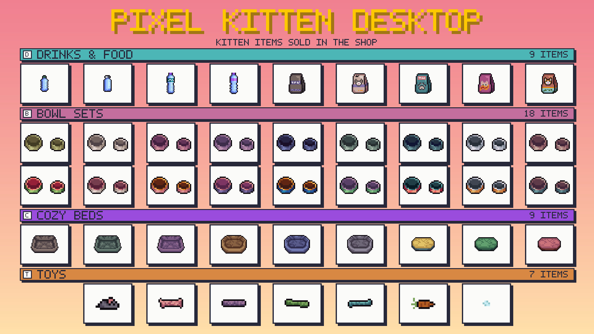Pixel Kitten Desktop screenshot 4