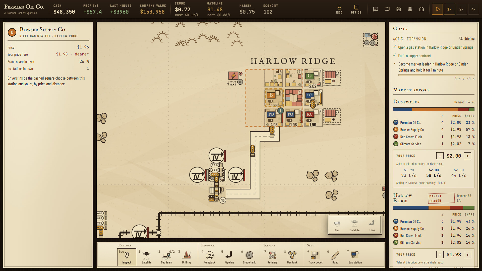 Crude Empire screenshot 2