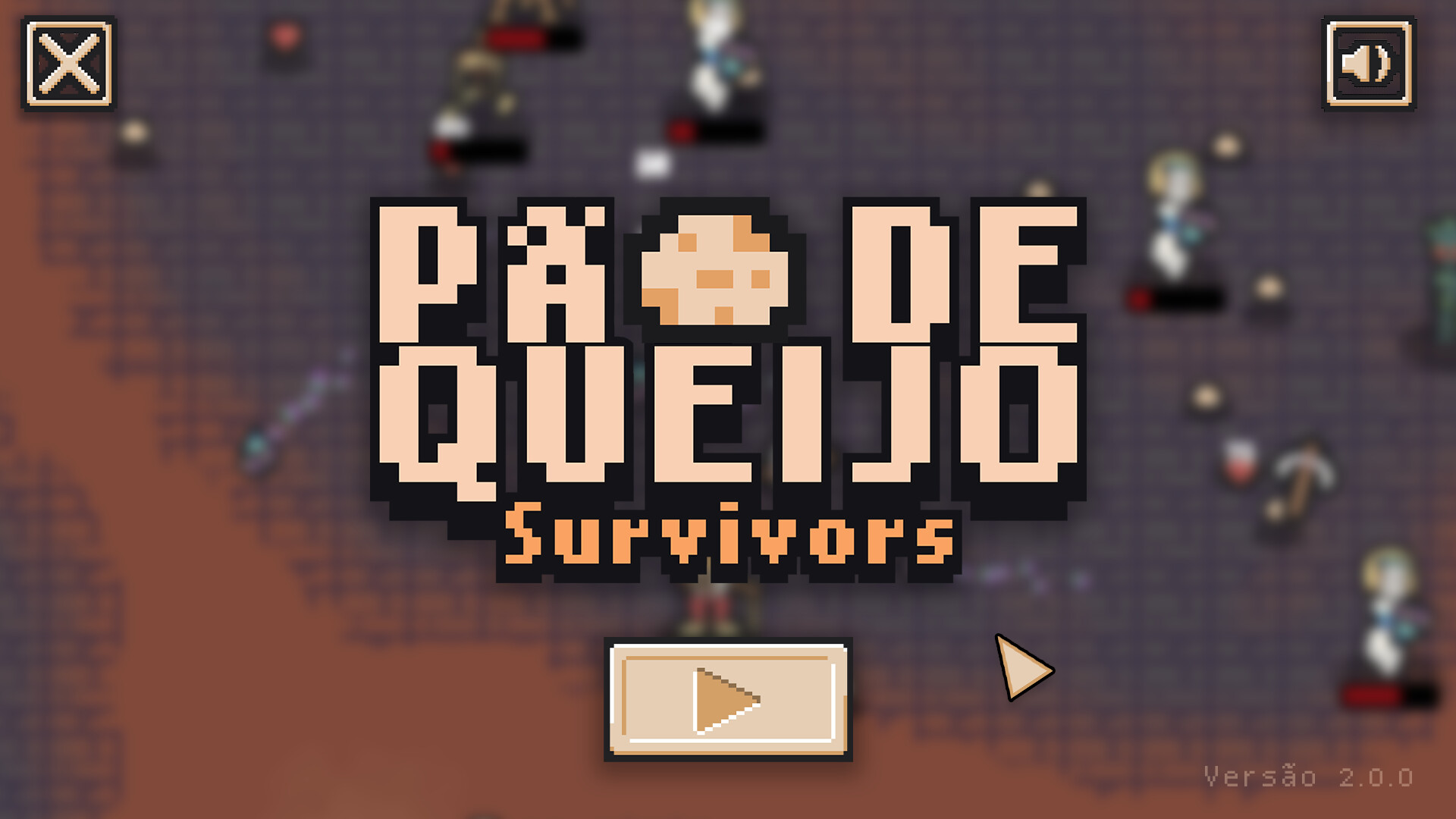 Pão de Queijo Survivors screenshot 1