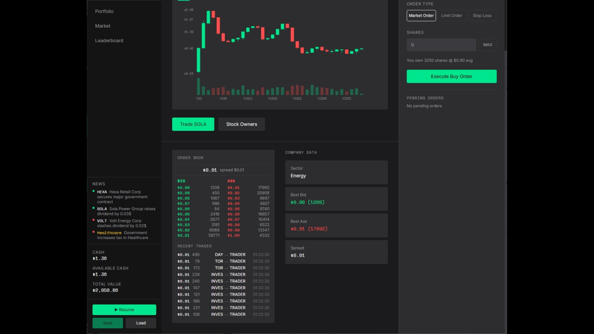 FUNEX: Stock Market Simulator trailer