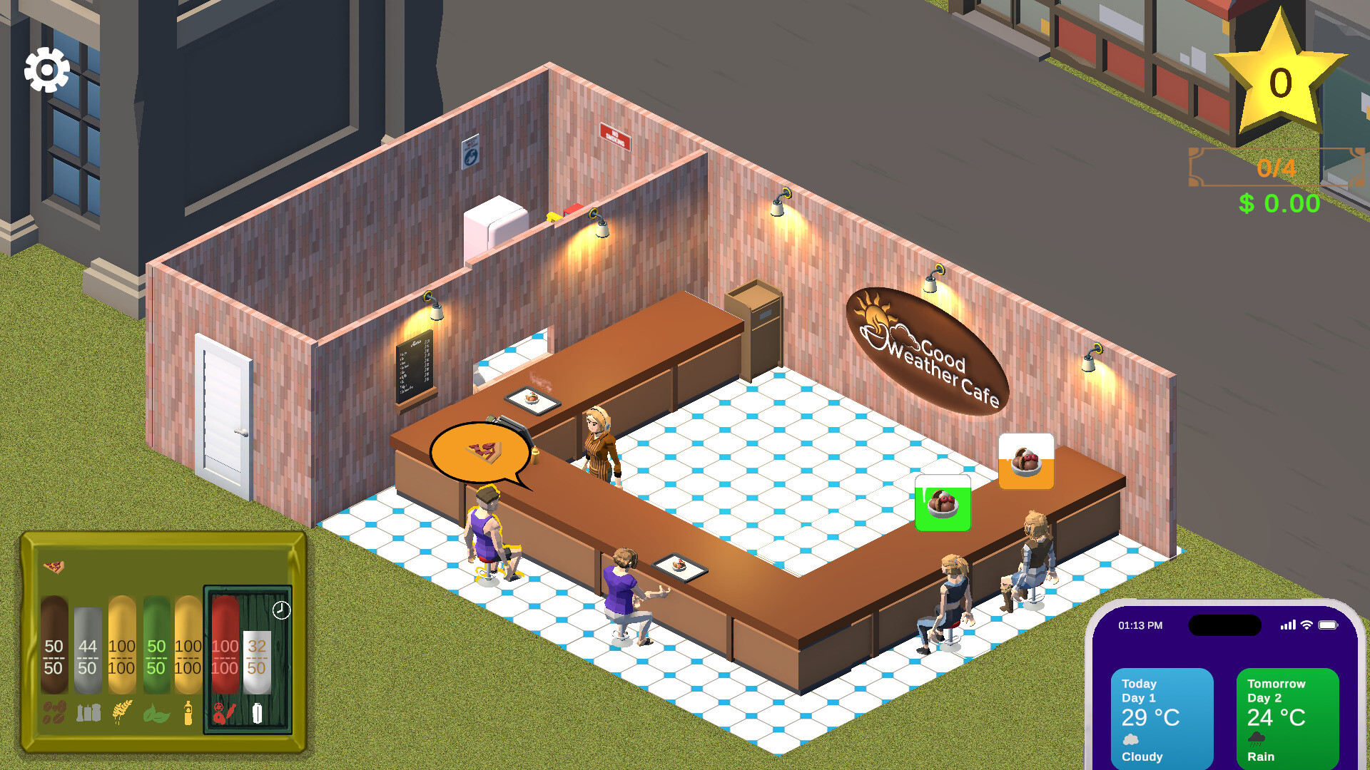Good Weather Cafe trailer